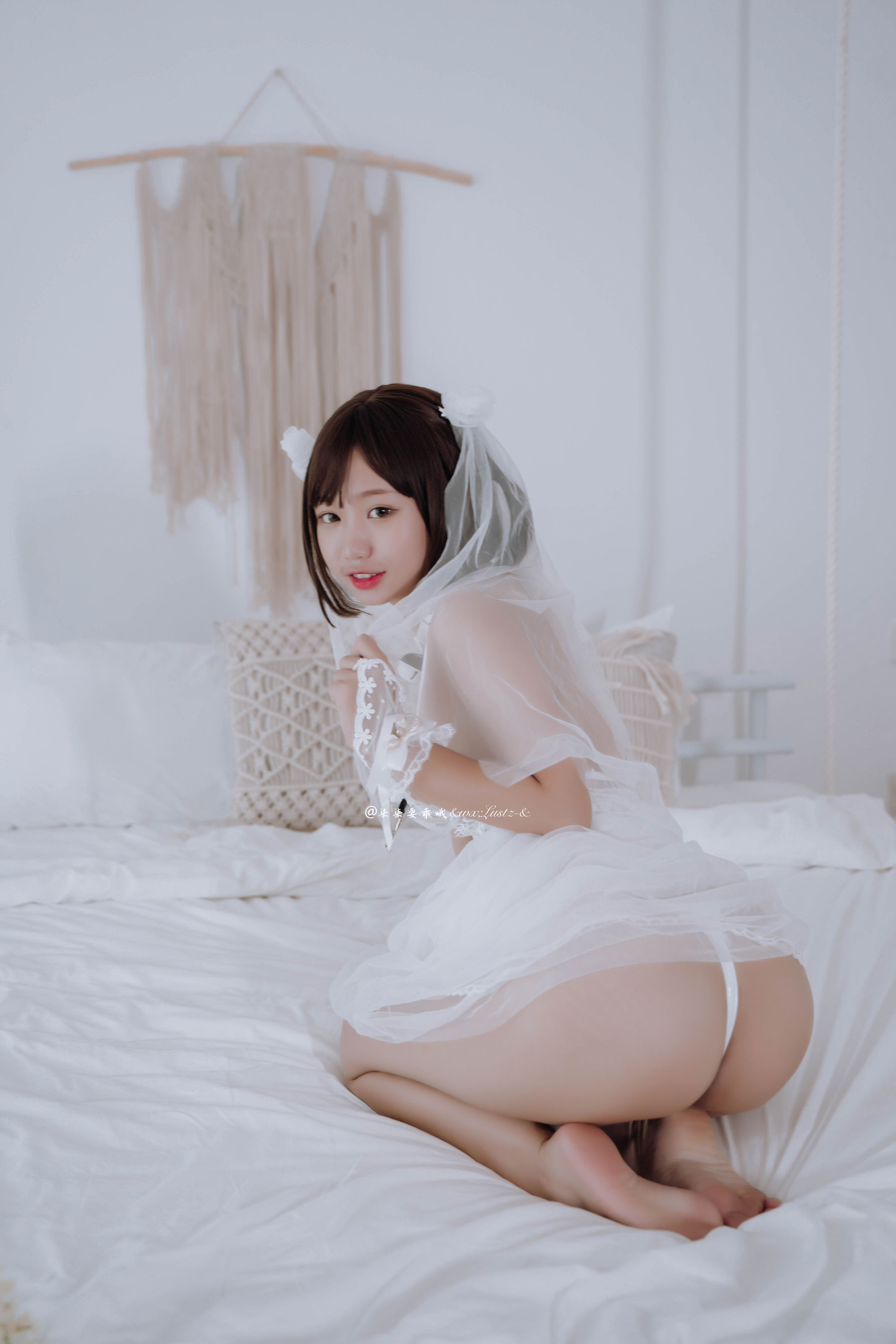 动漫博主柒柒要乖哦 - 婚纱-图21