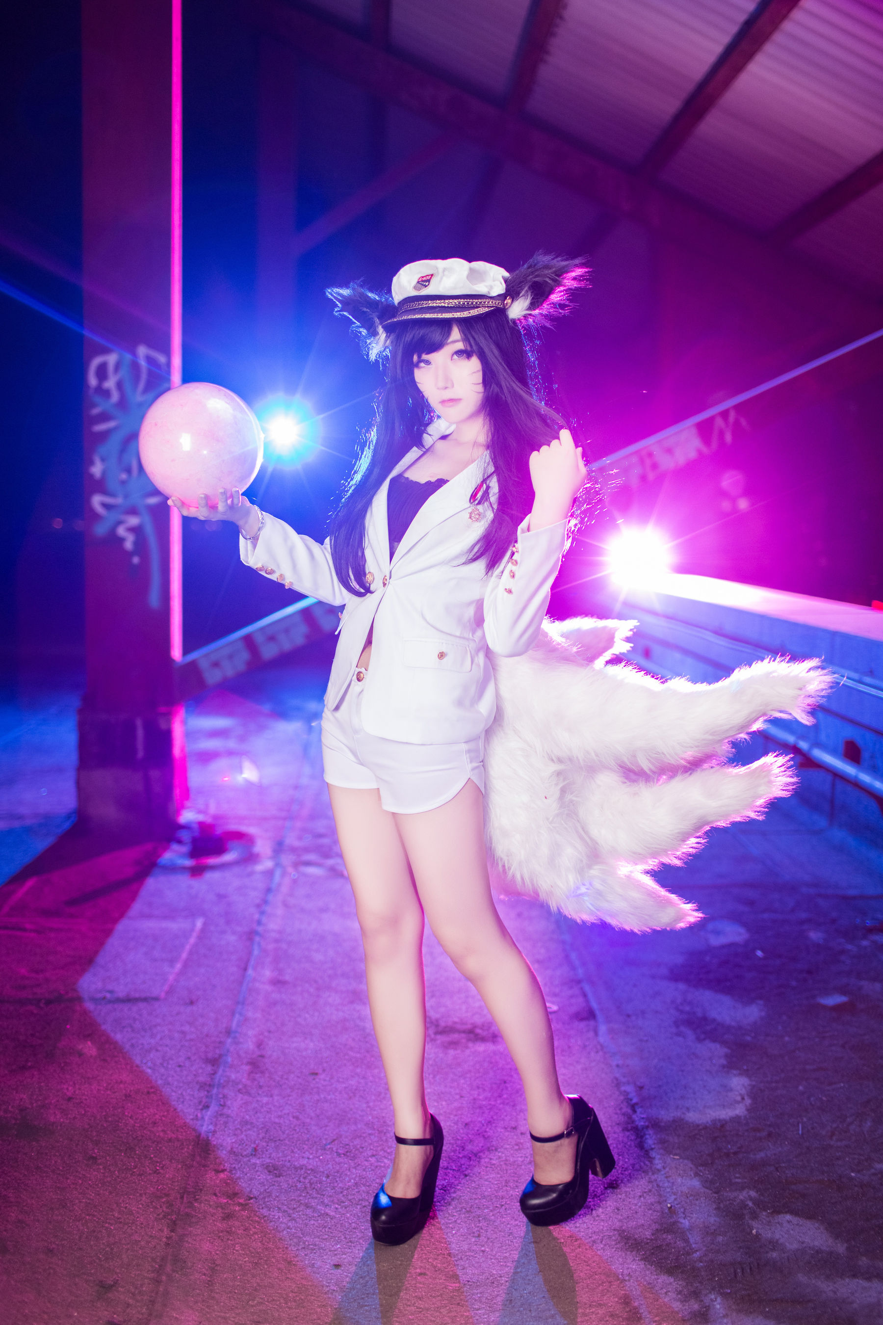 动漫博主浅野菌子 - 英雄联盟 九尾妖狐阿狸-图0