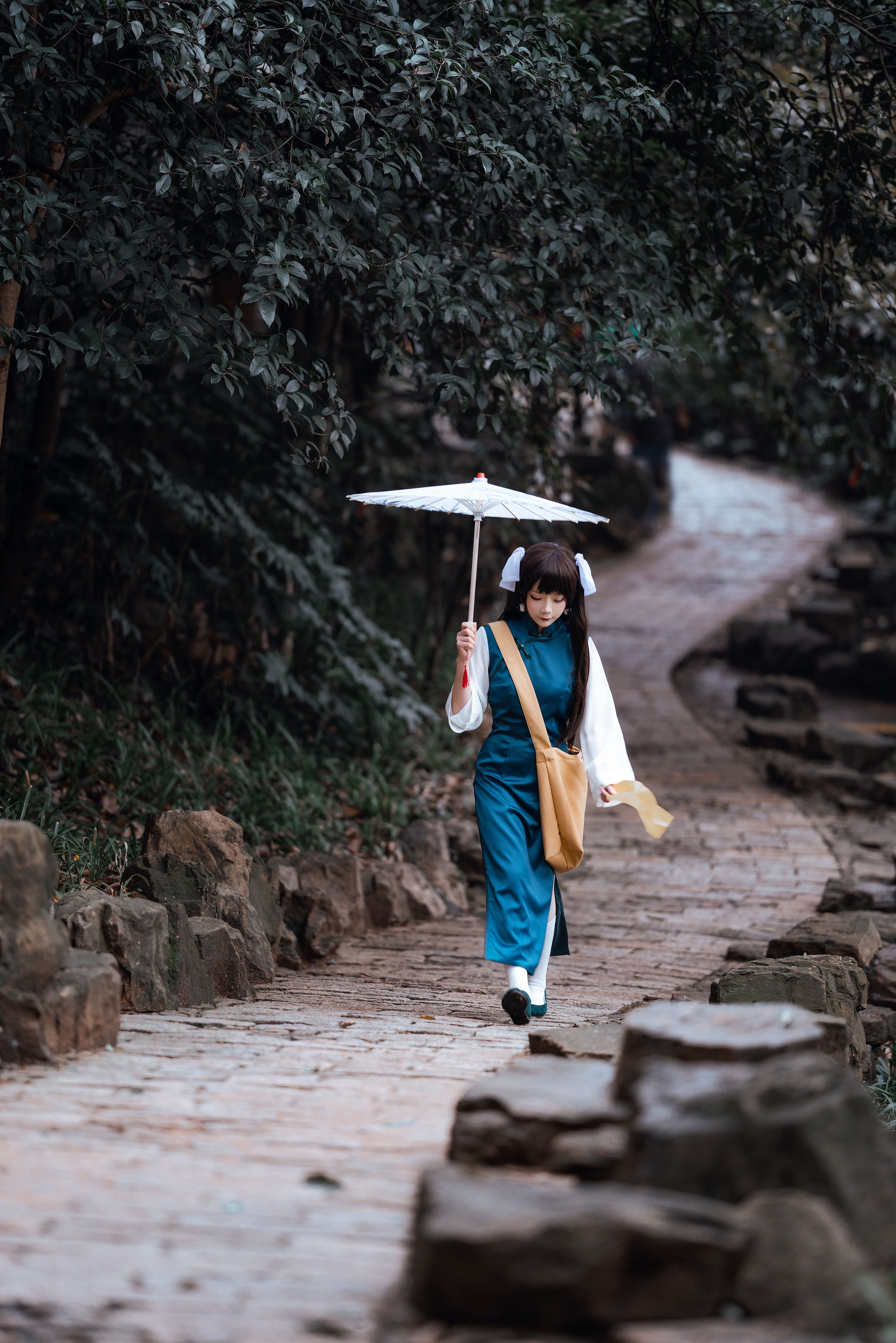 动漫博主王胖胖u - 小道友旗袍-图5