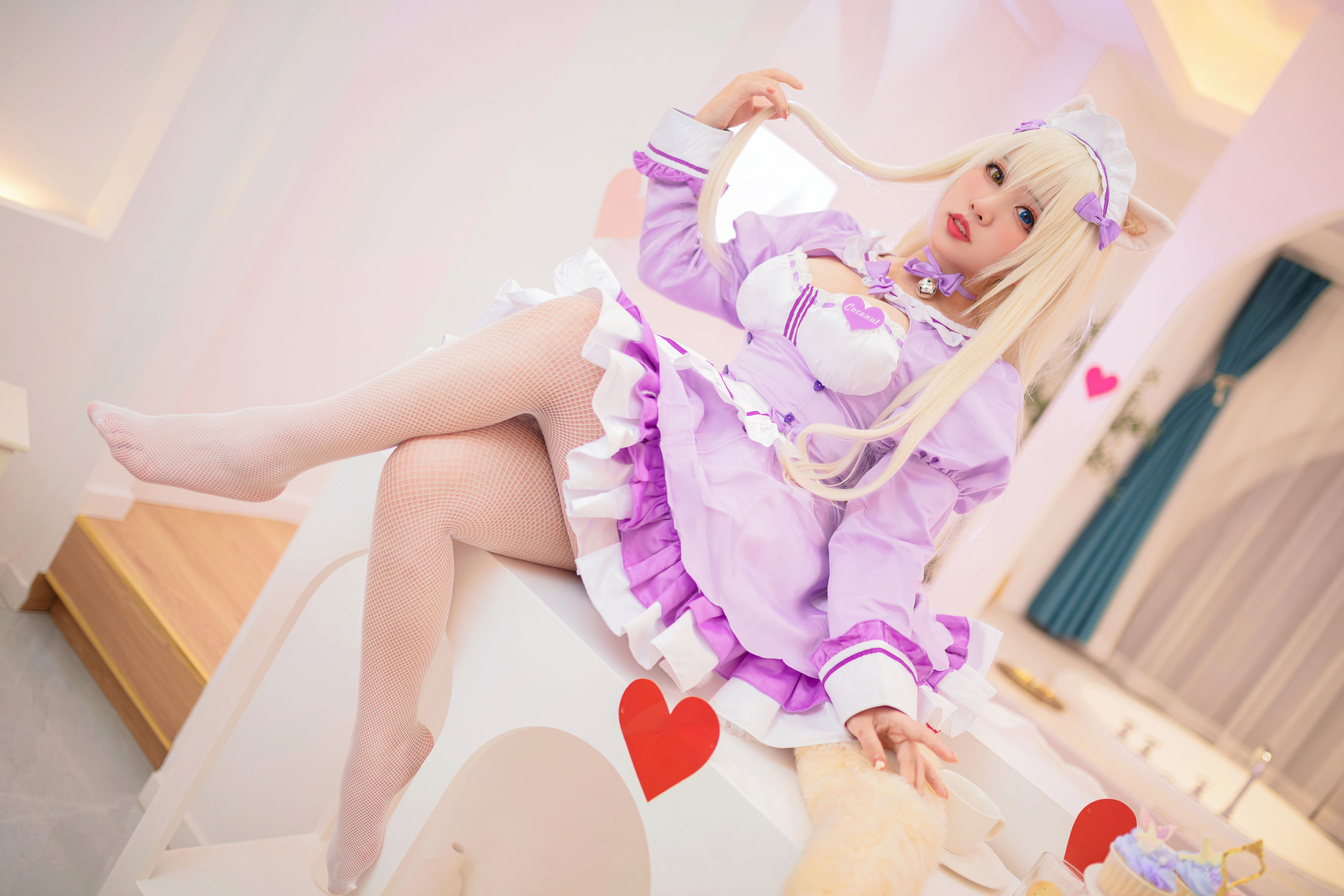 动漫博主貓田聖奈奈(桃之啾啾) - 椰子-图21