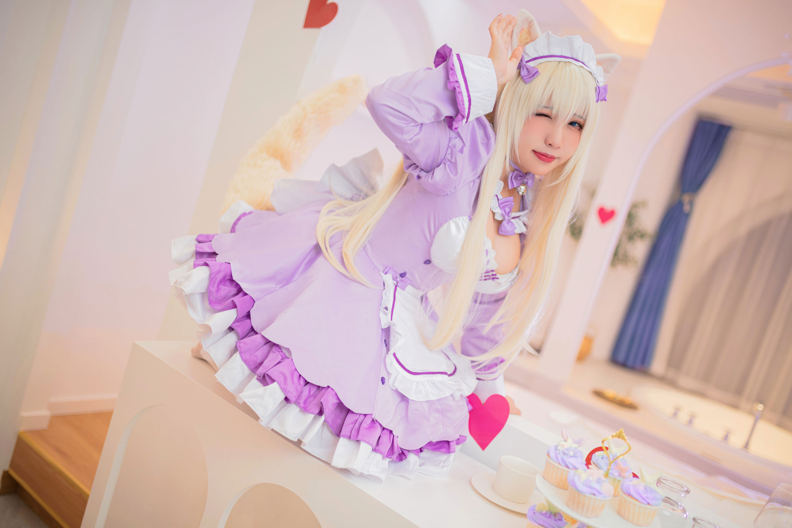 动漫博主貓田聖奈奈(桃之啾啾) - 椰子-图4