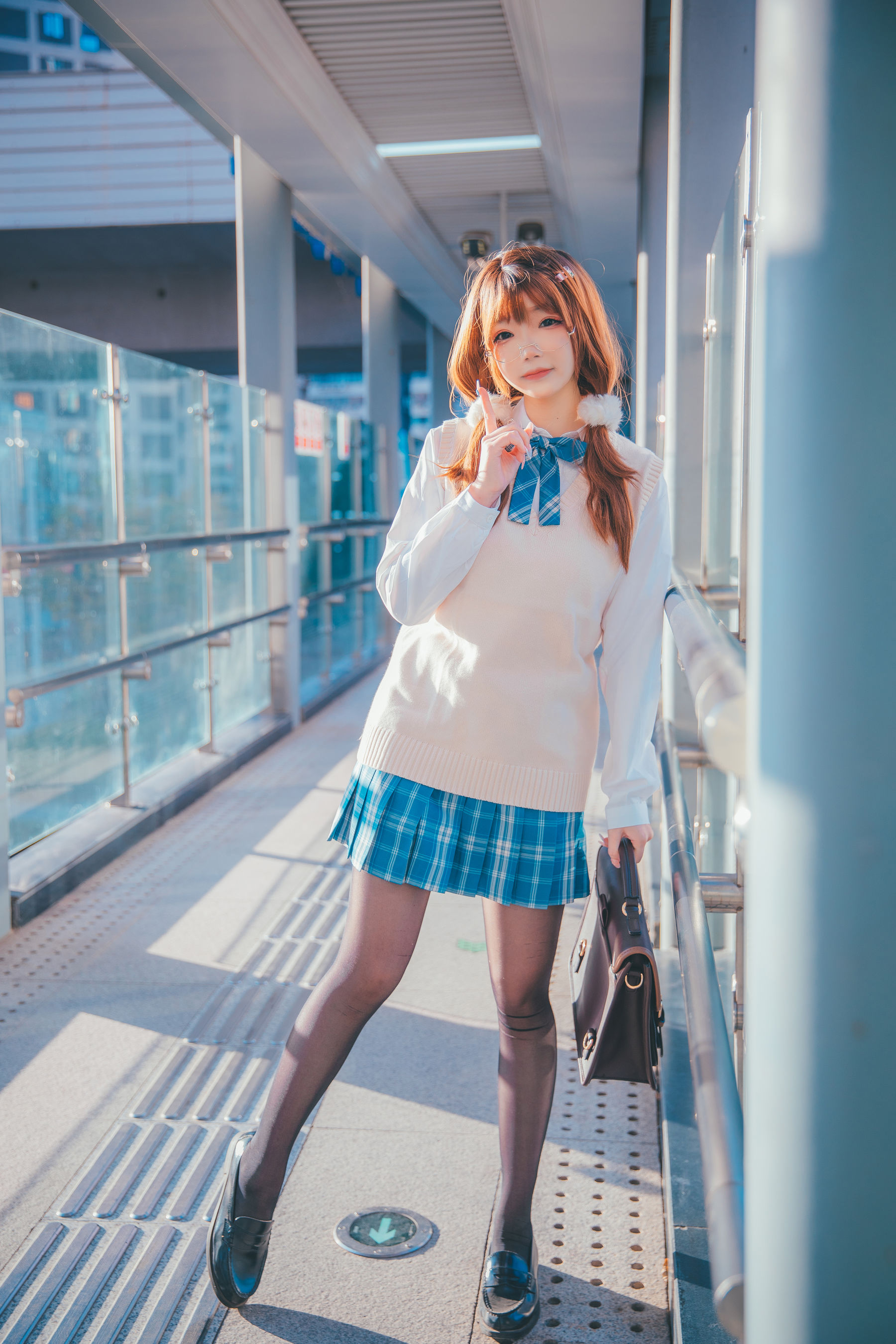 动漫博主雪晴Astra - JK夕阳-图9