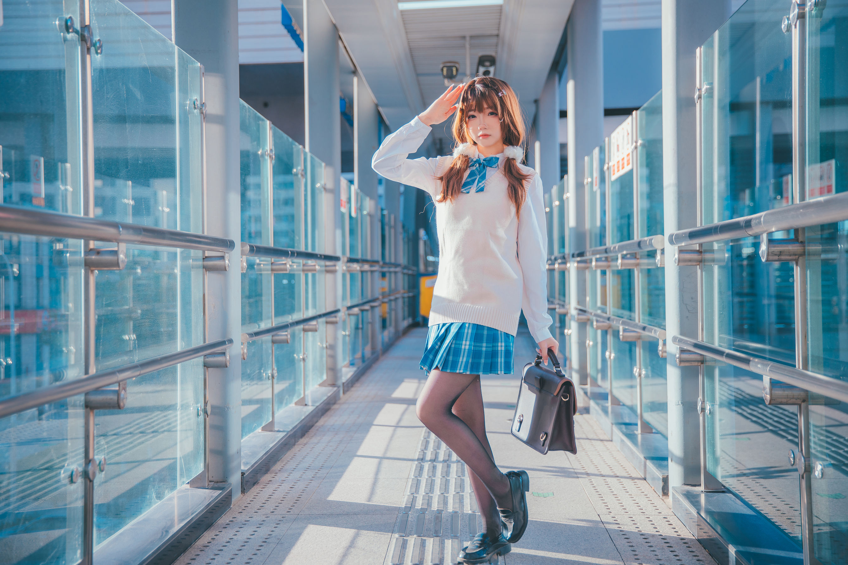 动漫博主雪晴Astra - JK夕阳-图11