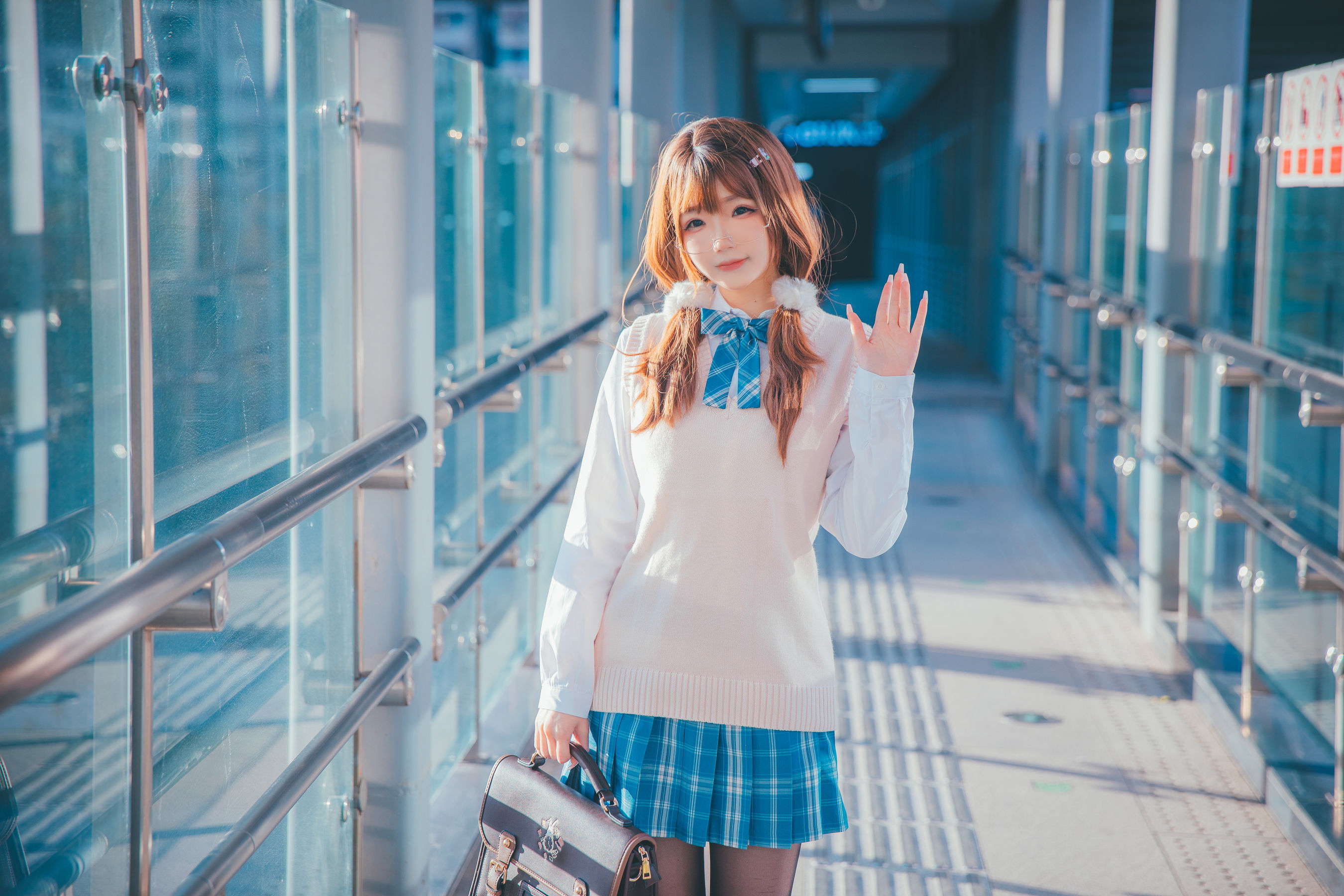 动漫博主雪晴Astra - JK夕阳-图15