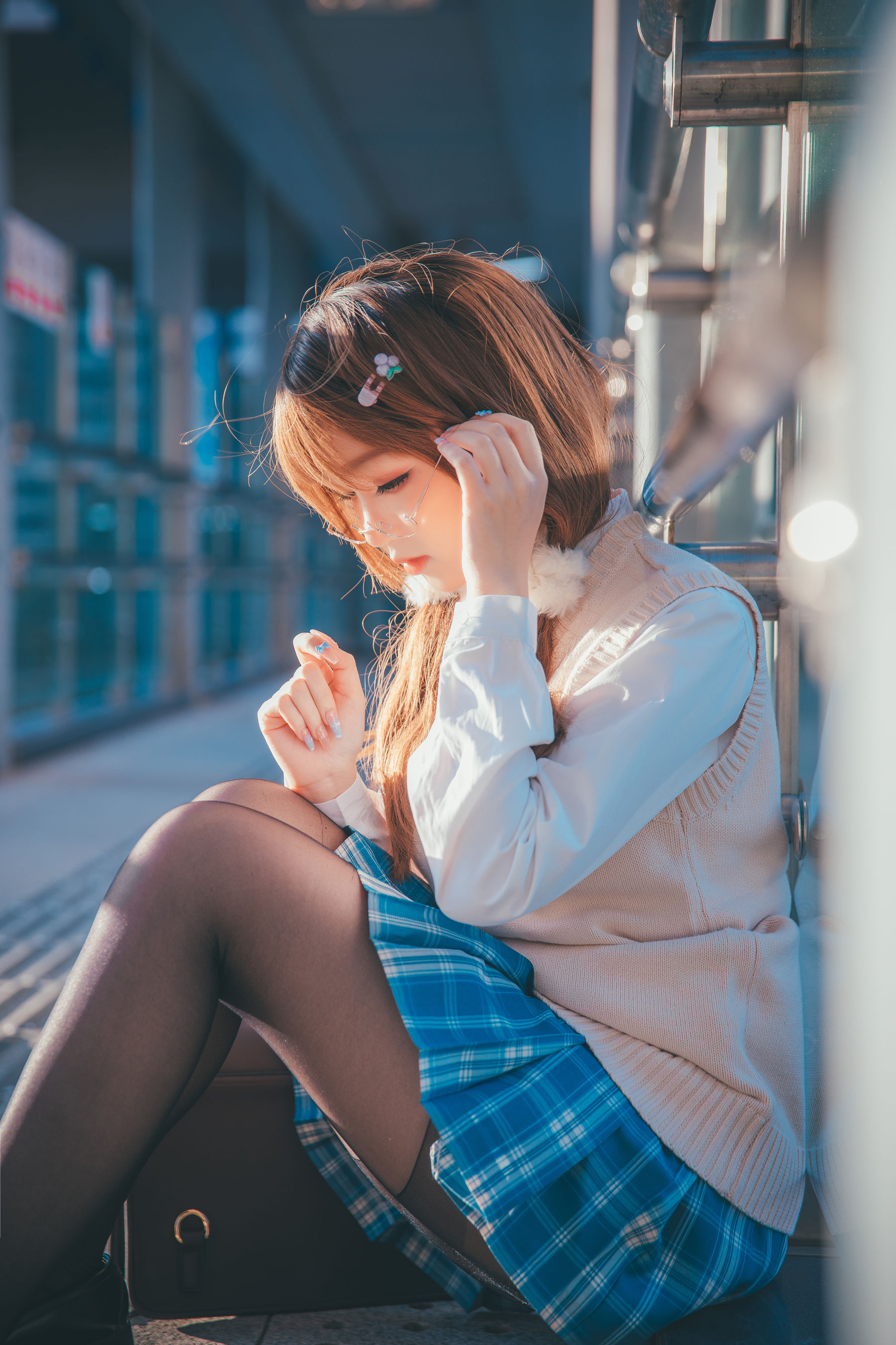 动漫博主雪晴Astra - JK夕阳-图19