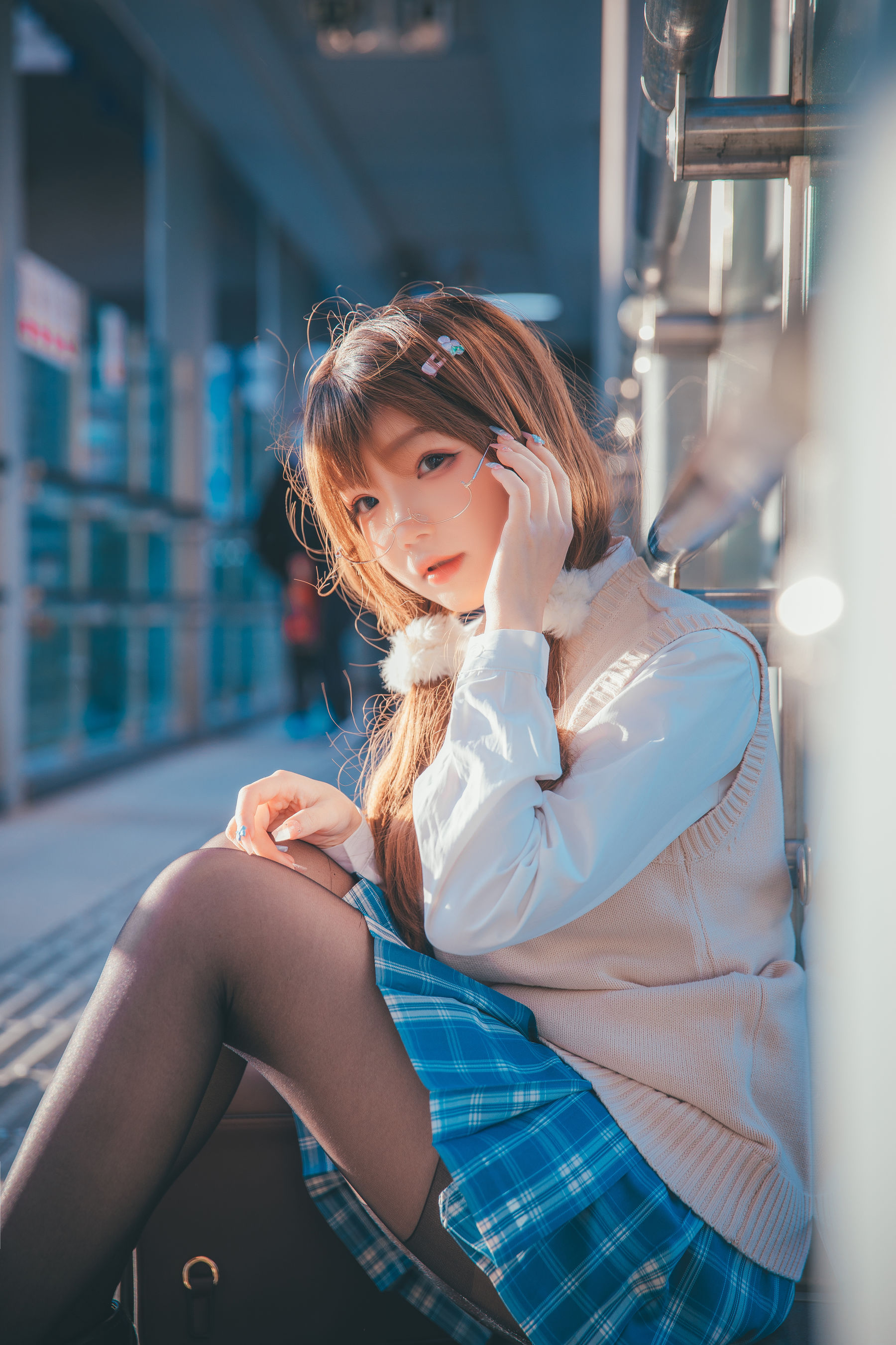 动漫博主雪晴Astra - JK夕阳-图20