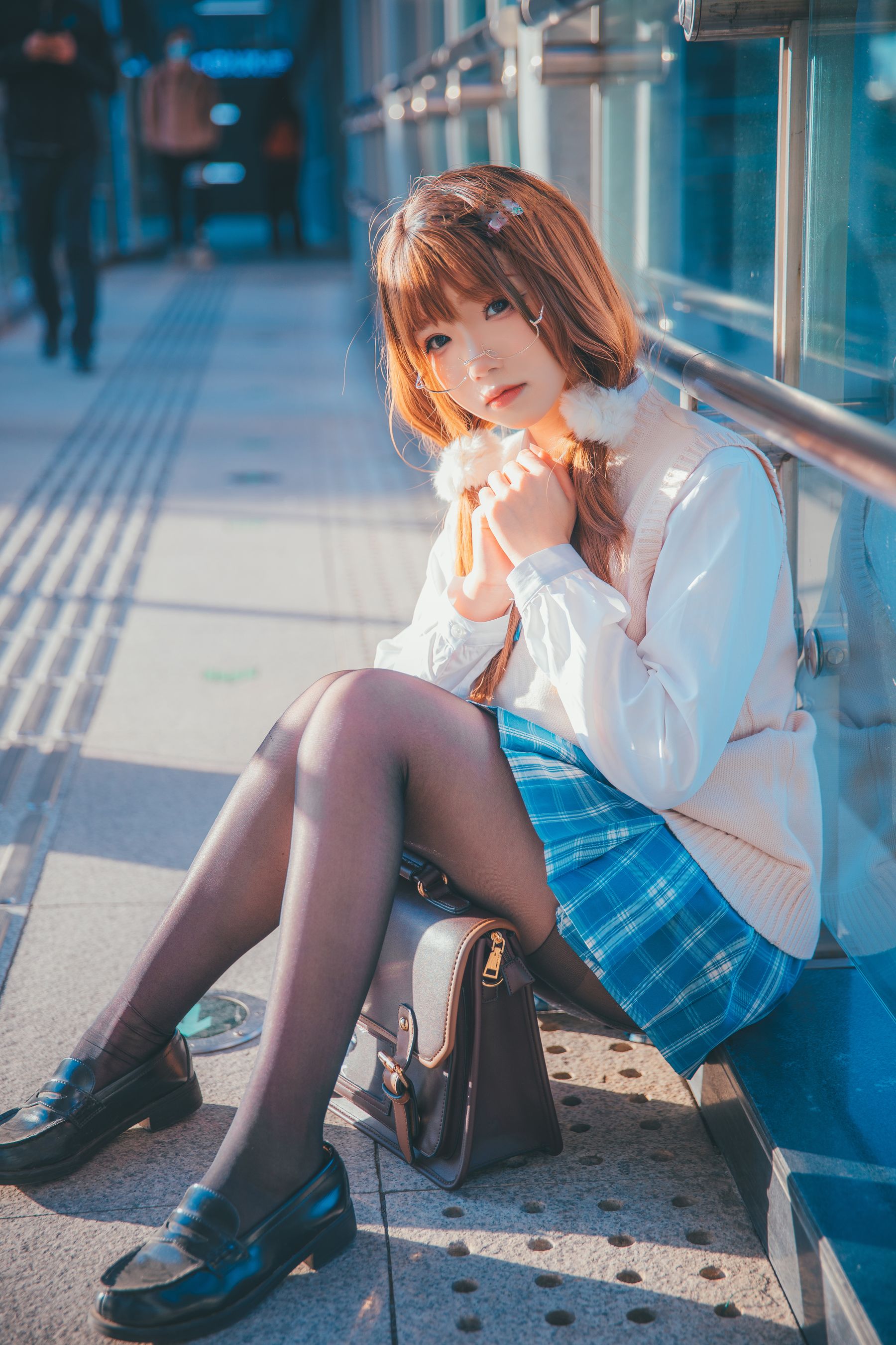 动漫博主雪晴Astra - JK夕阳-图2