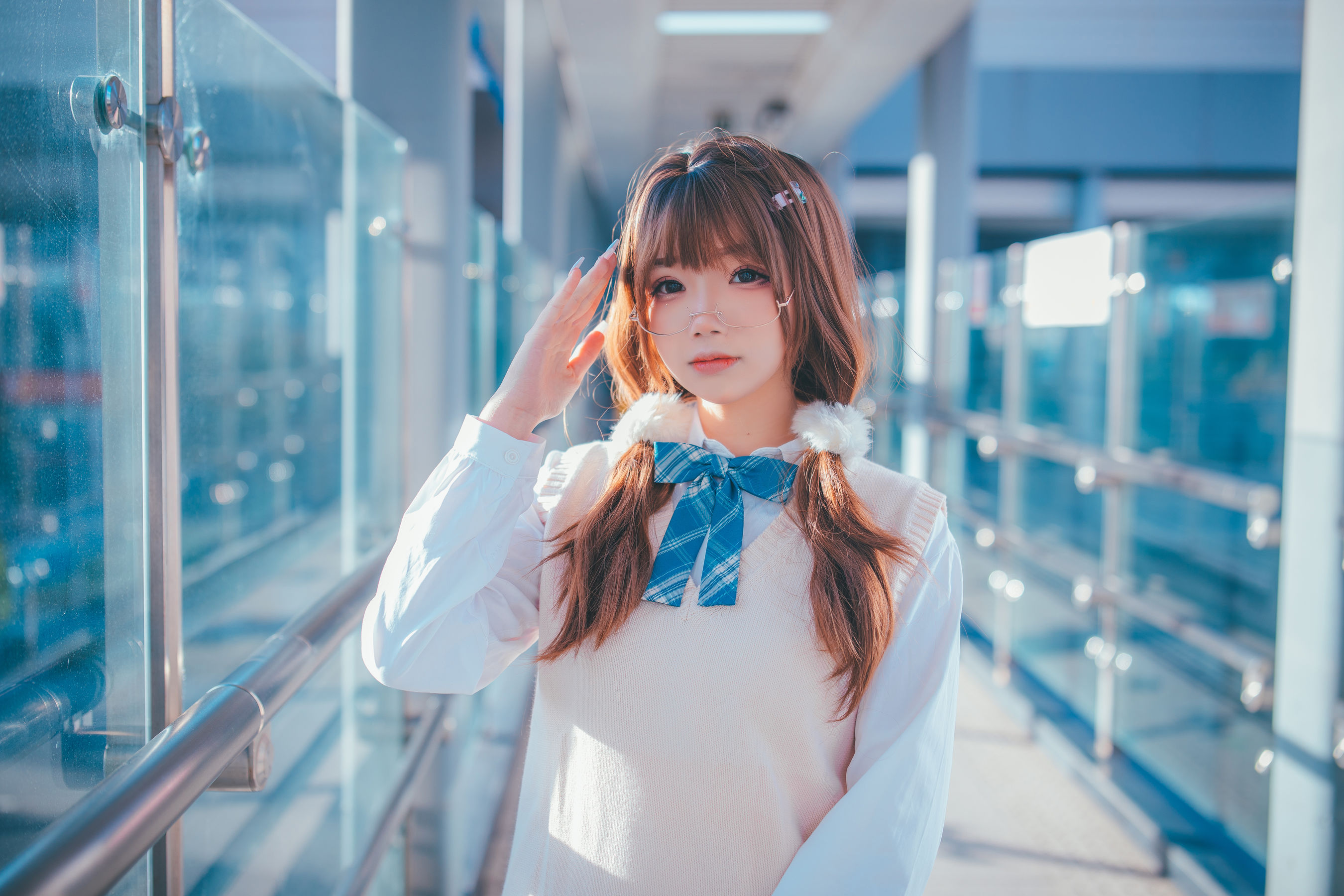 动漫博主雪晴Astra - JK夕阳-图6