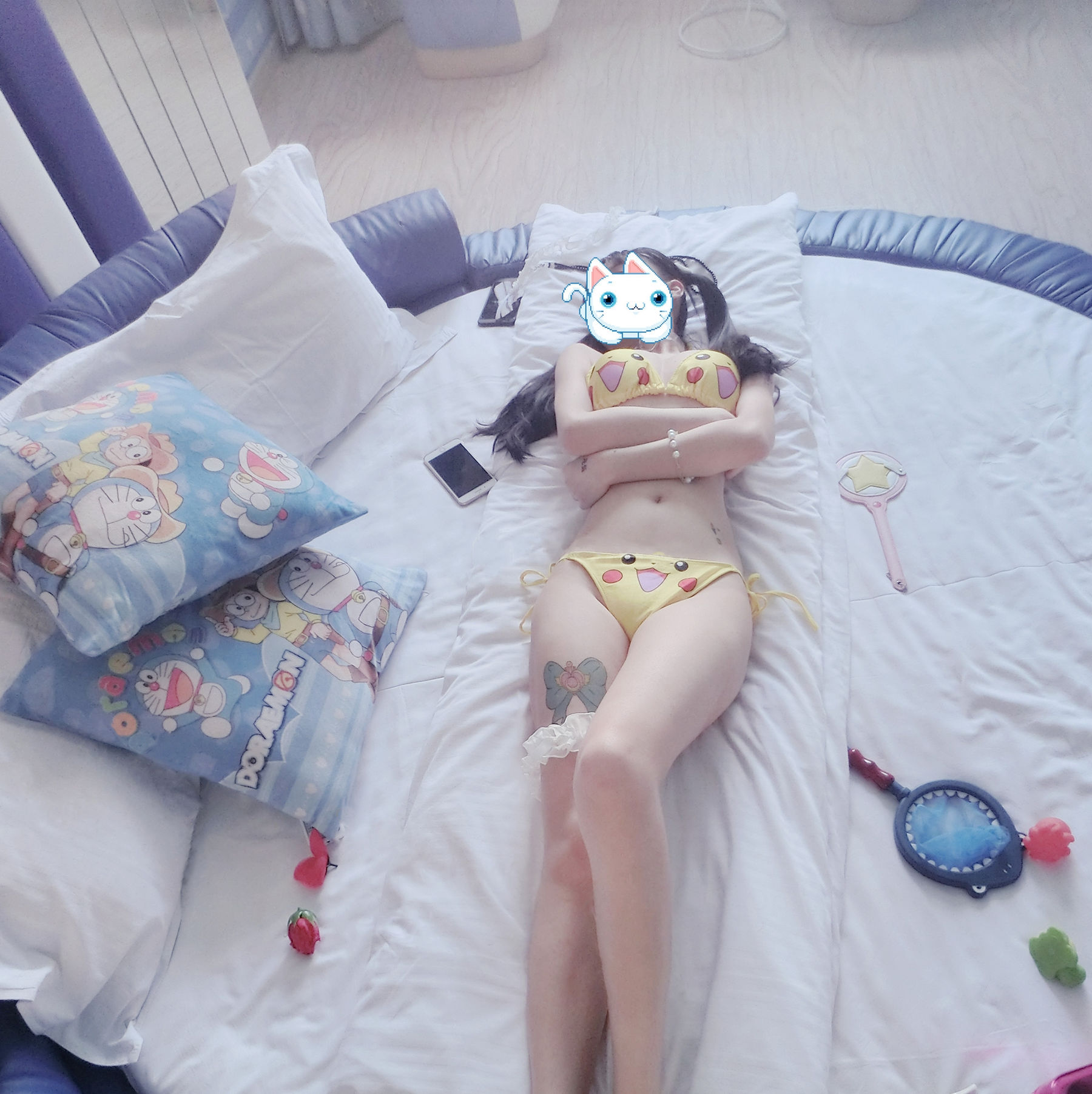 双马尾少女赛高酱作品 - 皮卡丘比基尼-图18