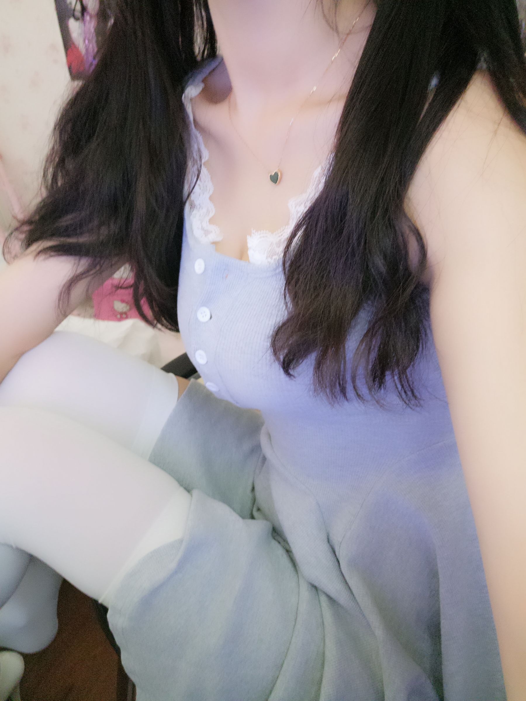 双马尾少女赛高酱作品 - 露脸灰色裙子-图14