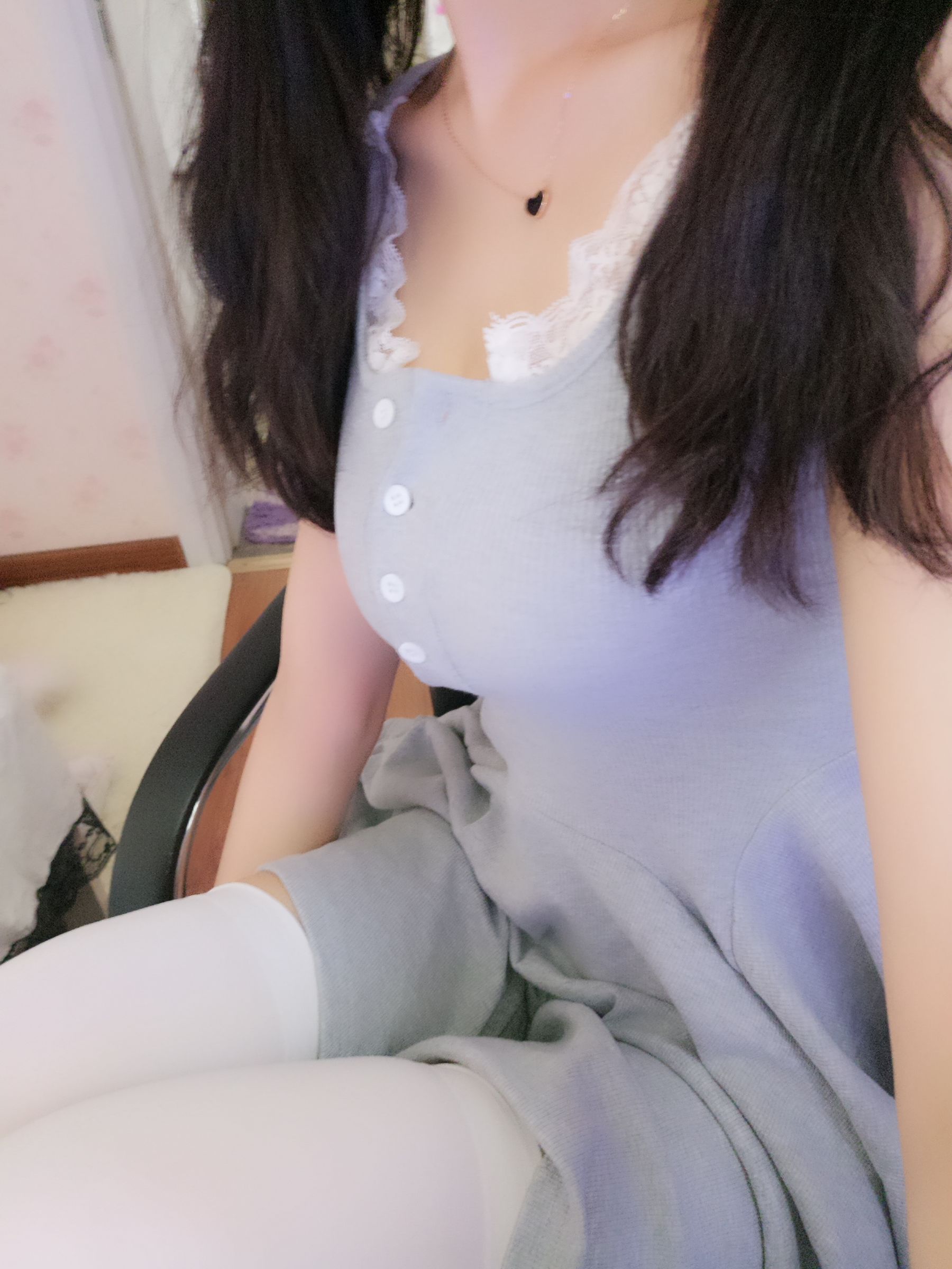 双马尾少女赛高酱作品 - 露脸灰色裙子-图15