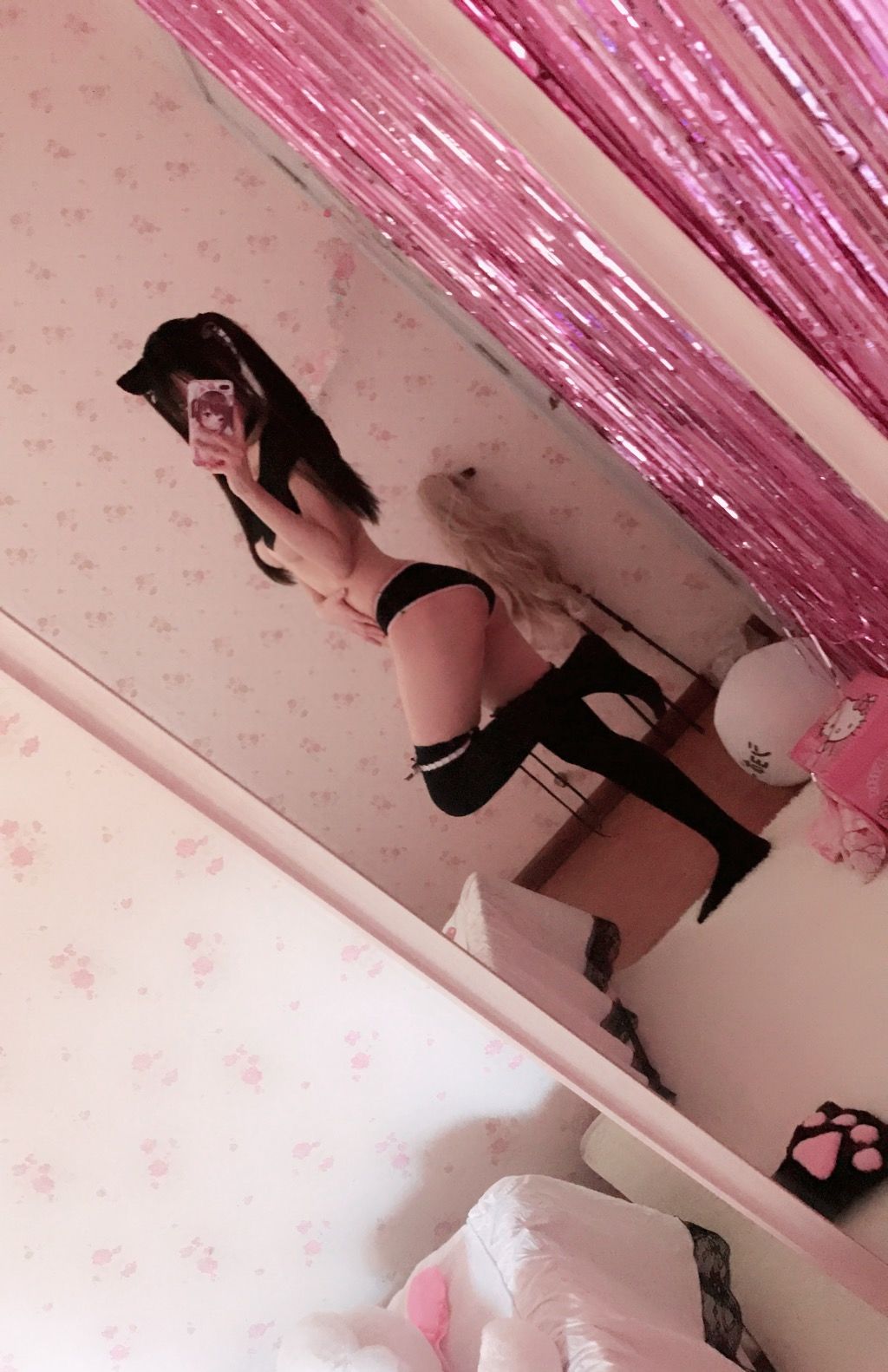 双马尾少女赛高酱作品 - 黑色猫系-图31