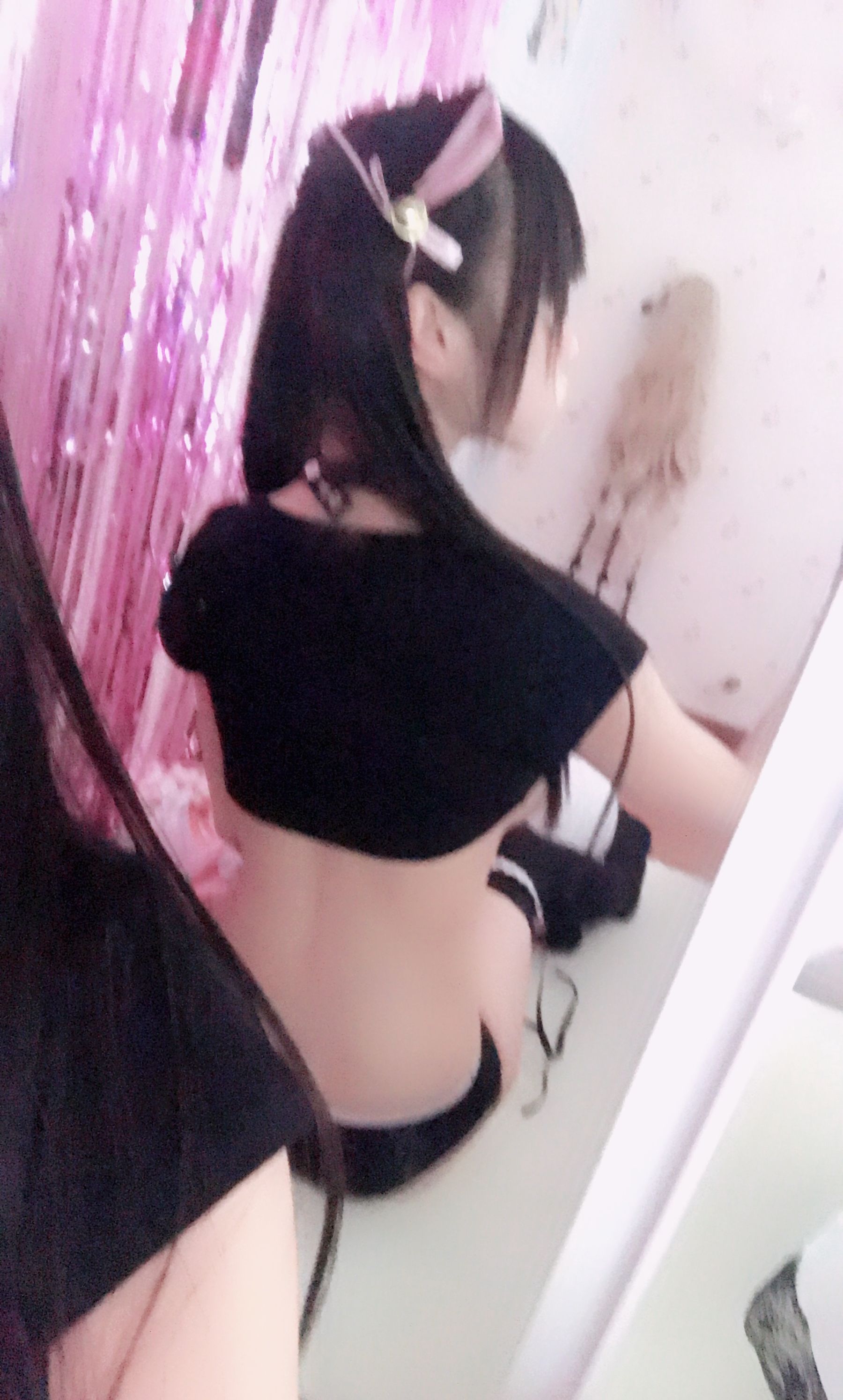 双马尾少女赛高酱作品 - 黑色猫系-图38