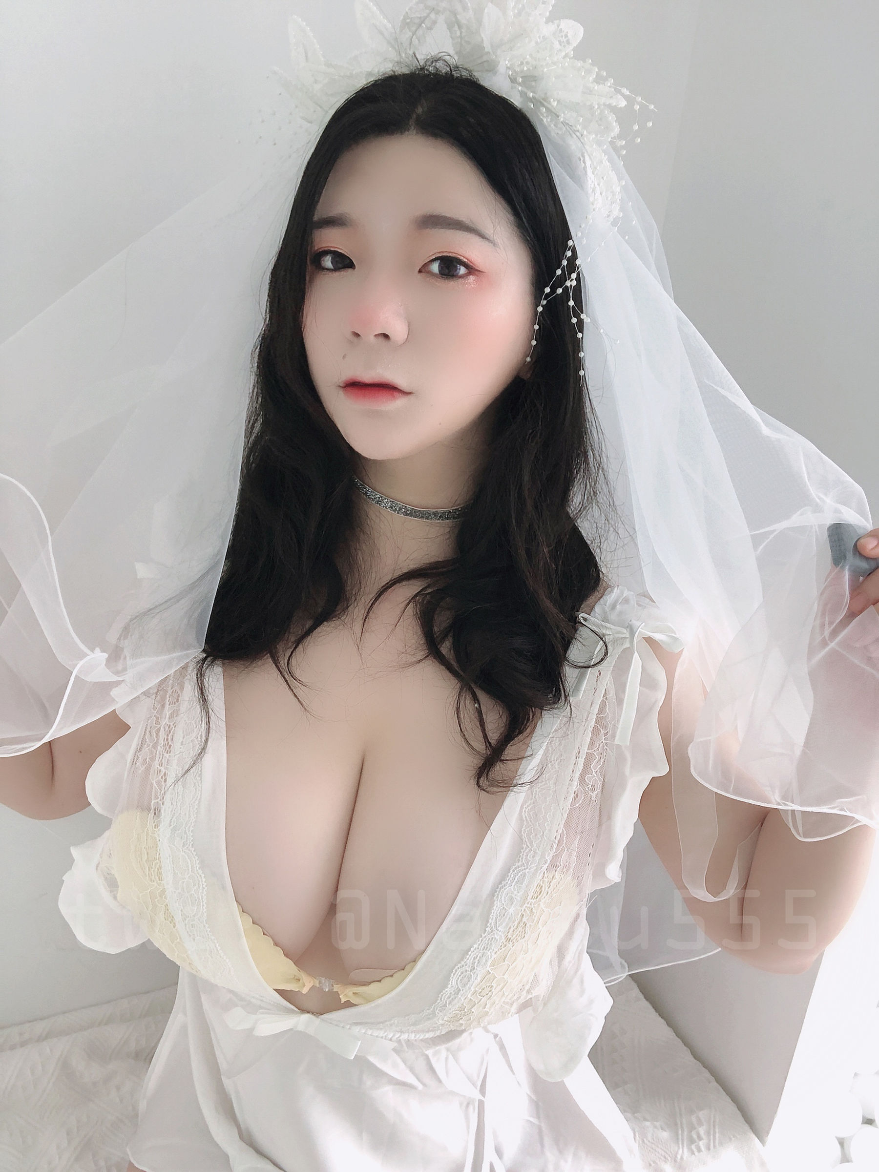 奶兔biubiu - 花嫁-图14