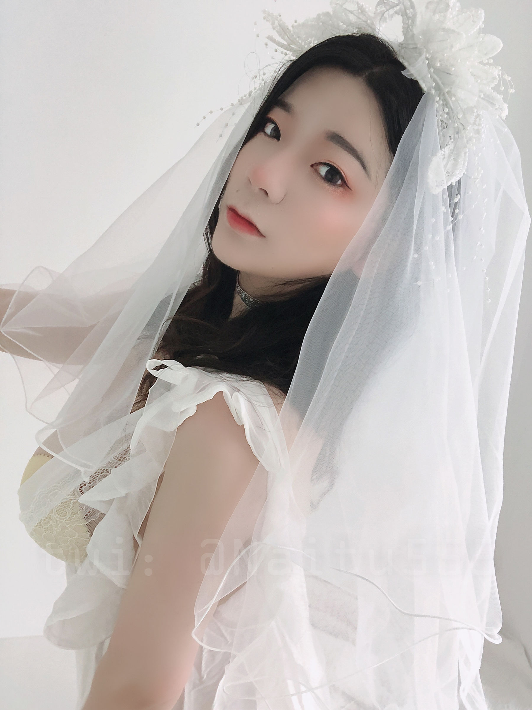 奶兔biubiu - 花嫁-图39