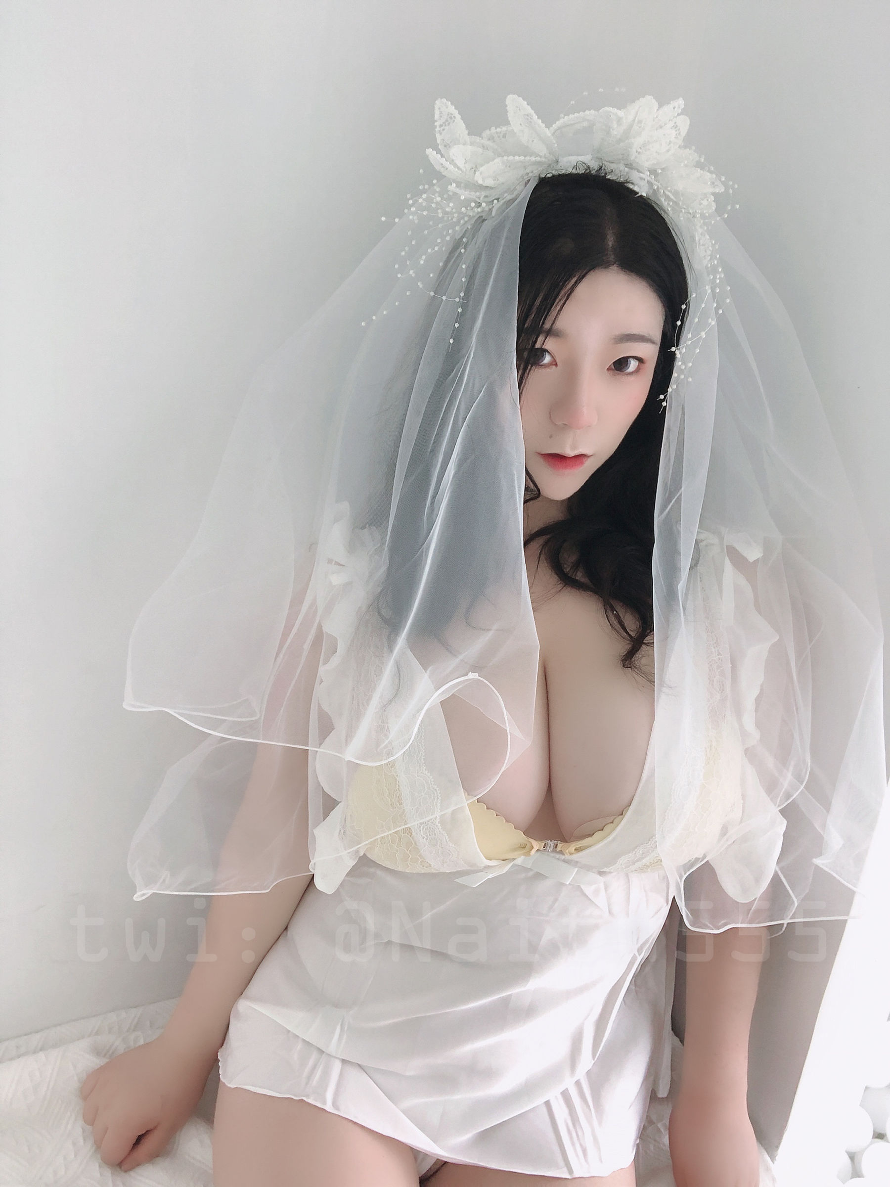 奶兔biubiu - 花嫁-图51
