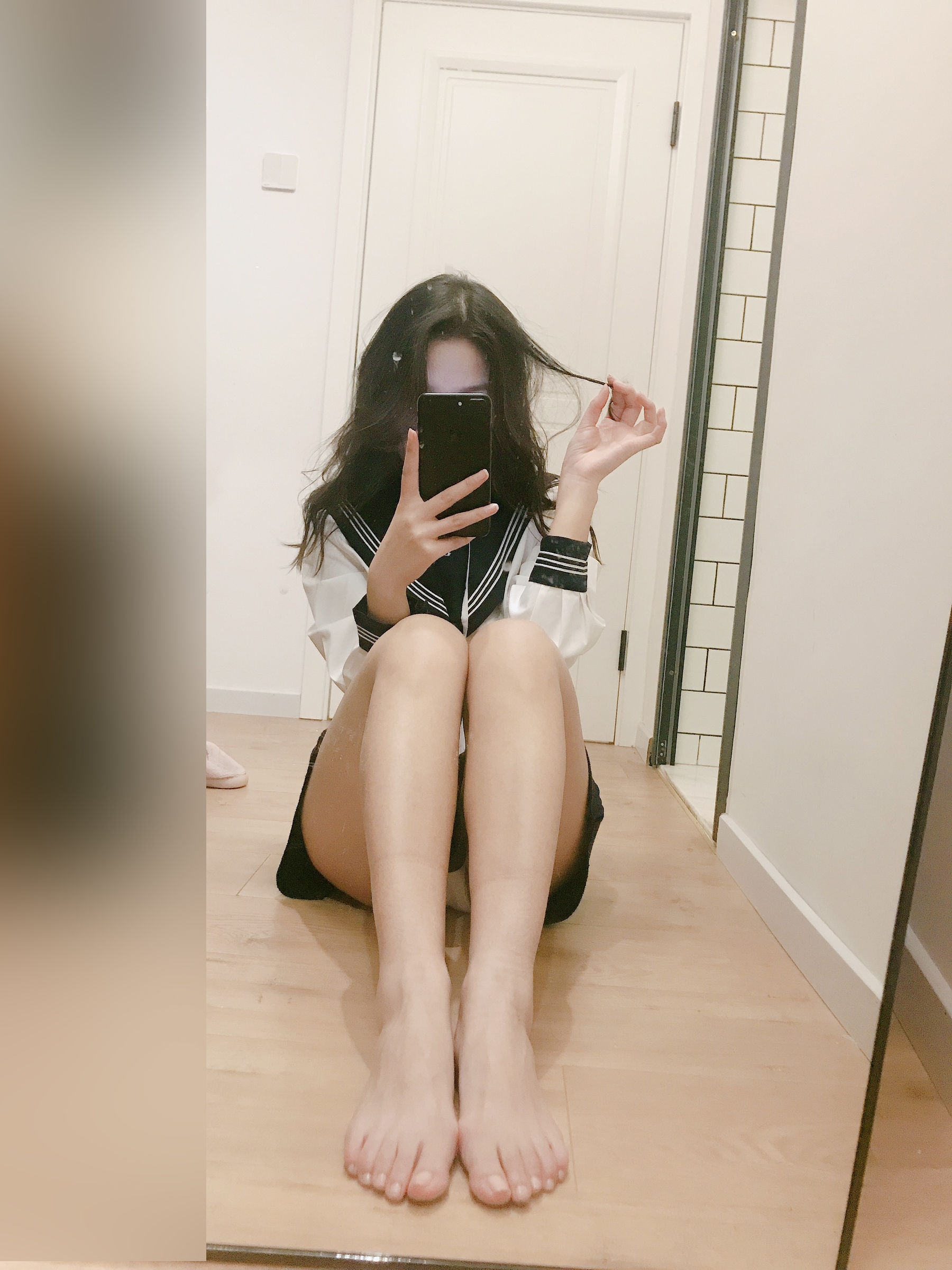 安乔乔儿(Nia乔乔) No.006 学姐来了-图102