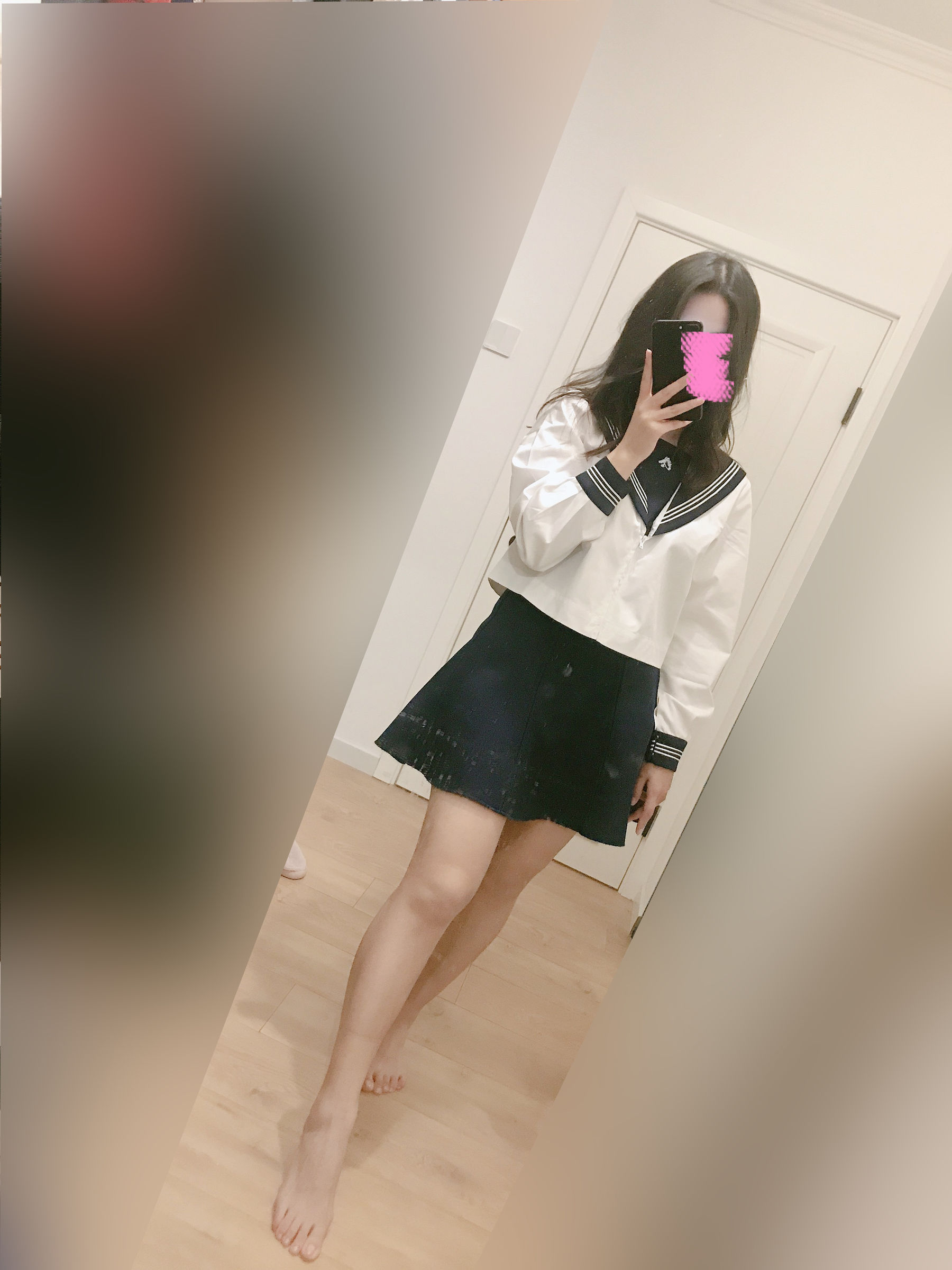 安乔乔儿(Nia乔乔) No.006 学姐来了-图117