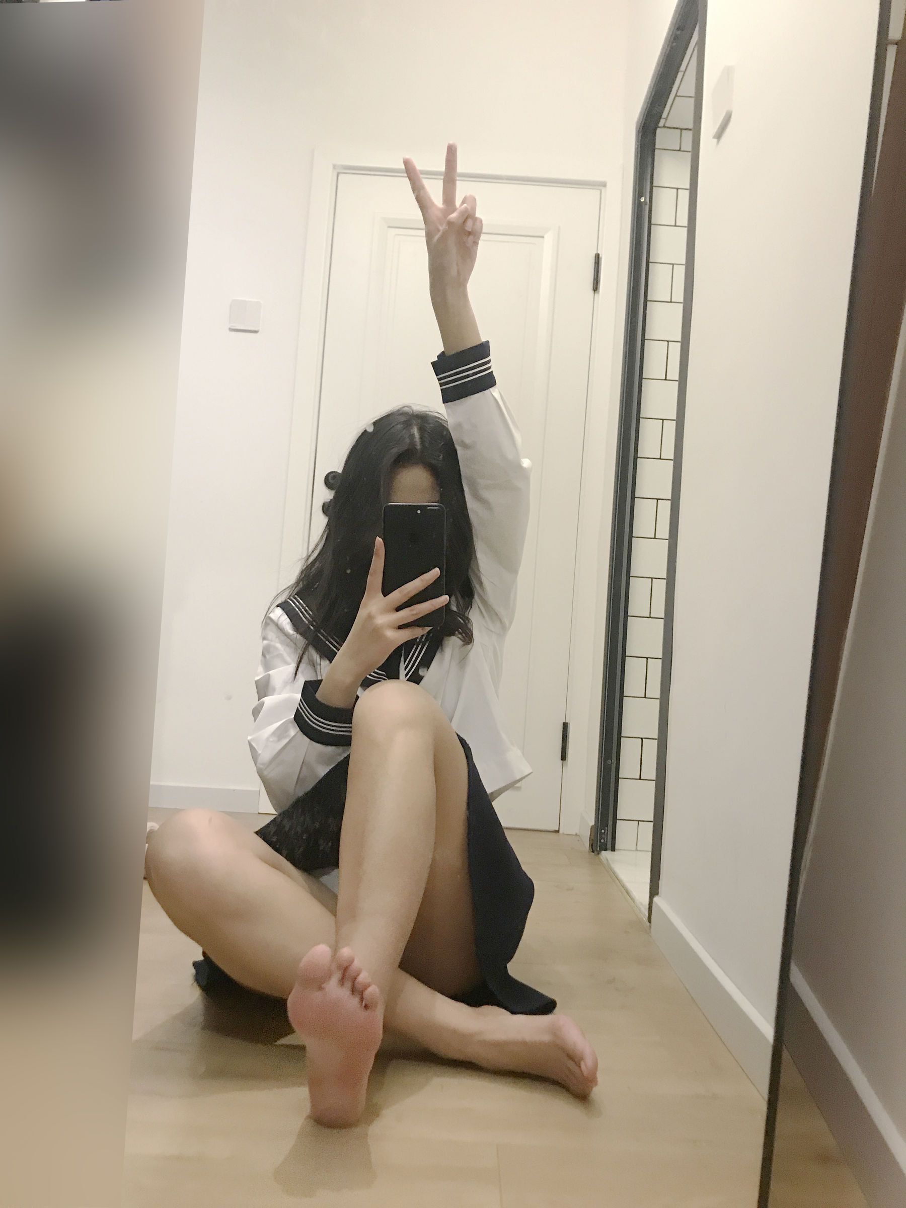 安乔乔儿(Nia乔乔) No.006 学姐来了-图78