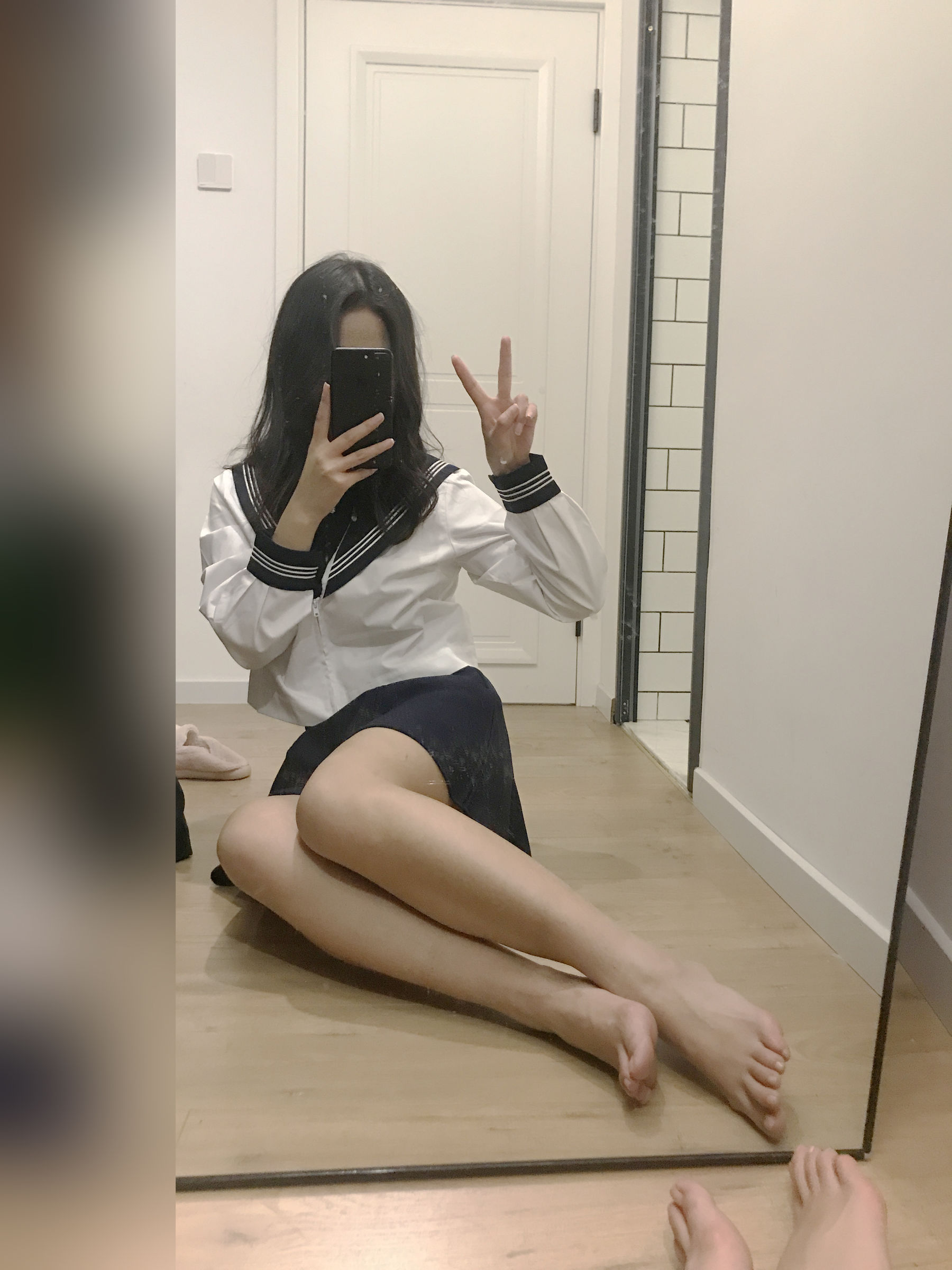 安乔乔儿(Nia乔乔) No.006 学姐来了-图87