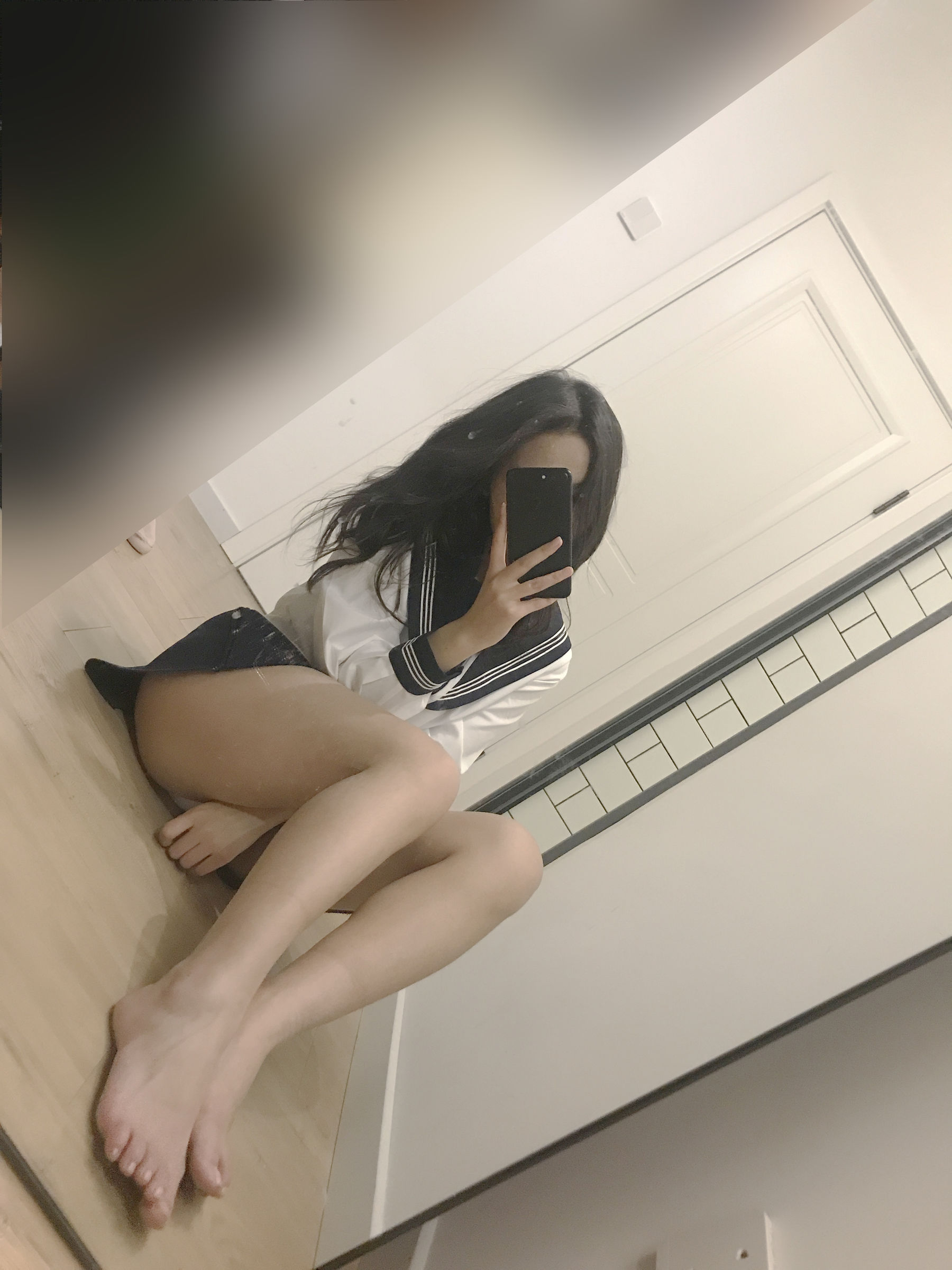 安乔乔儿(Nia乔乔) No.006 学姐来了-图90