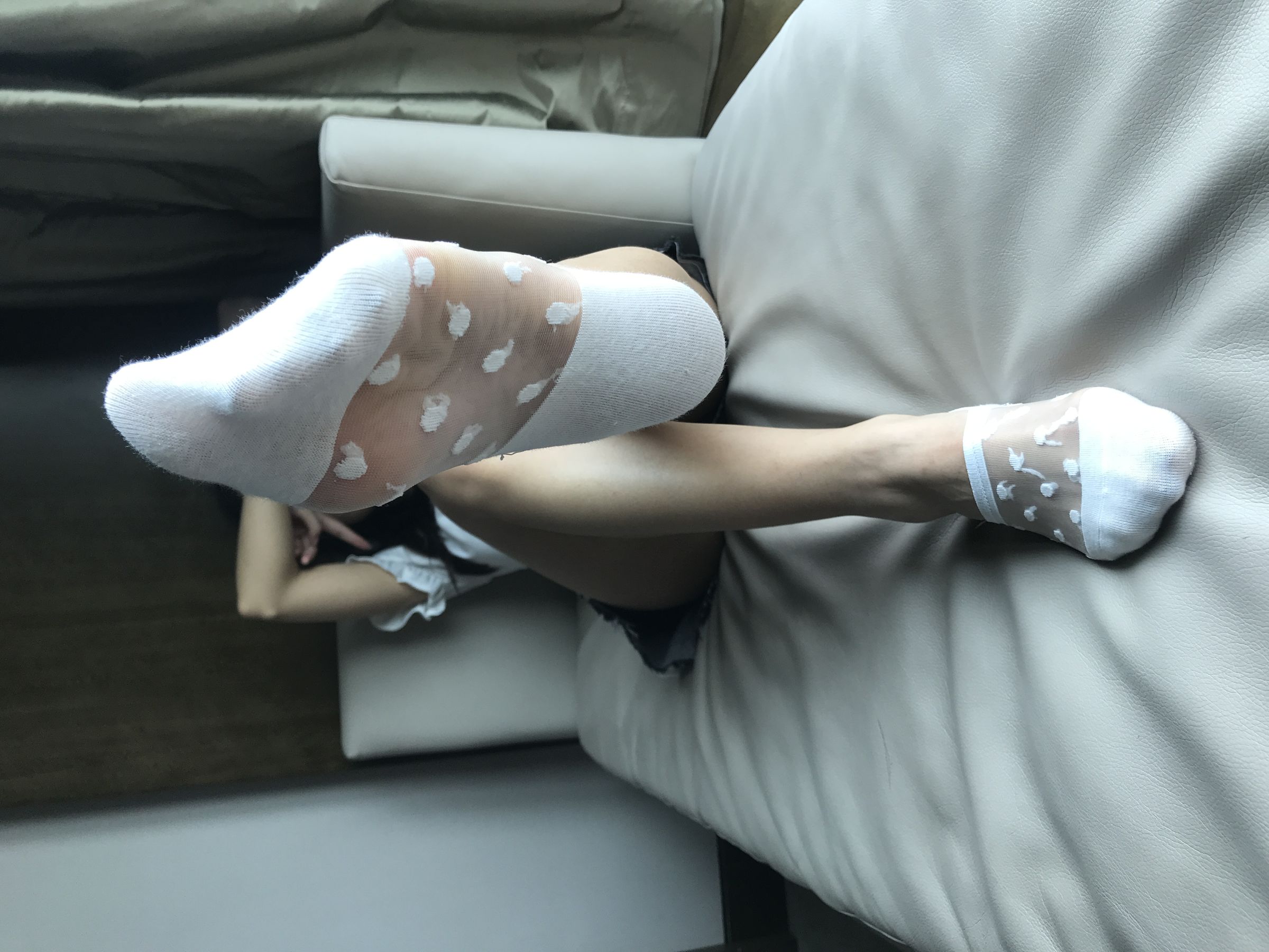 安乔乔儿(Nia乔乔) No.008 蕾丝棉袜-图96