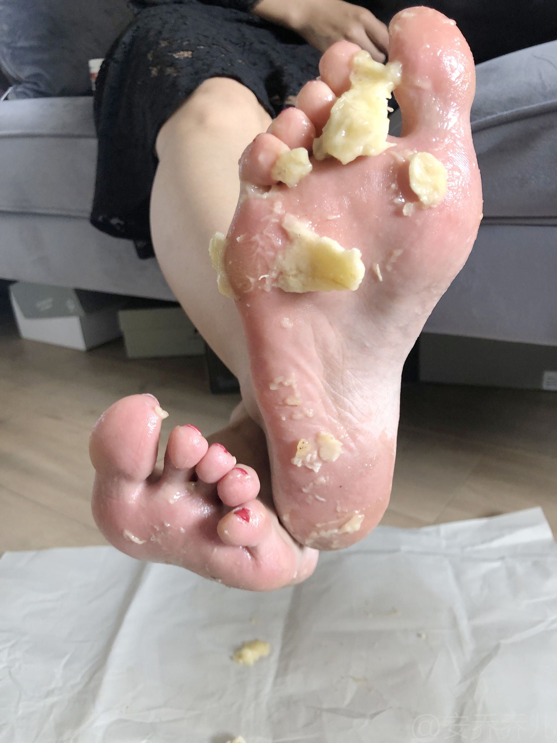 安乔乔儿(Nia乔乔) No.009 踩香蕉-图118