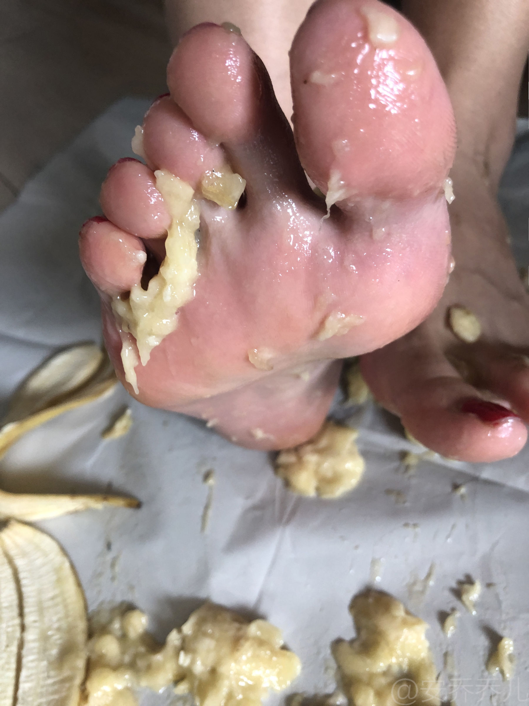 安乔乔儿(Nia乔乔) No.009 踩香蕉-图128