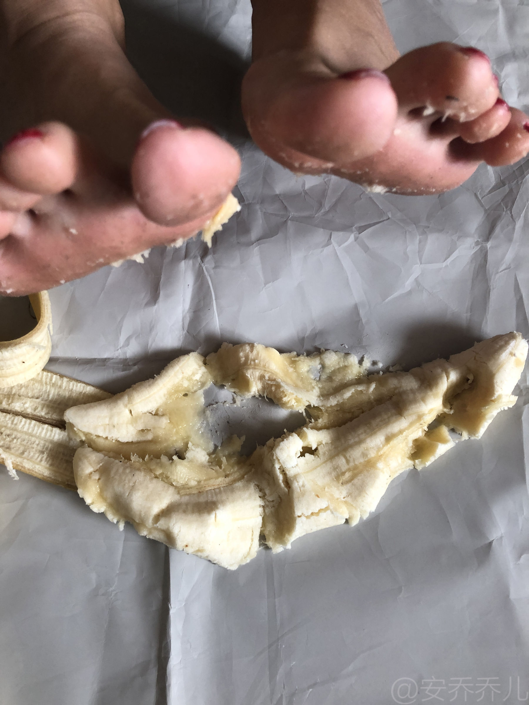 安乔乔儿(Nia乔乔) No.009 踩香蕉-图80