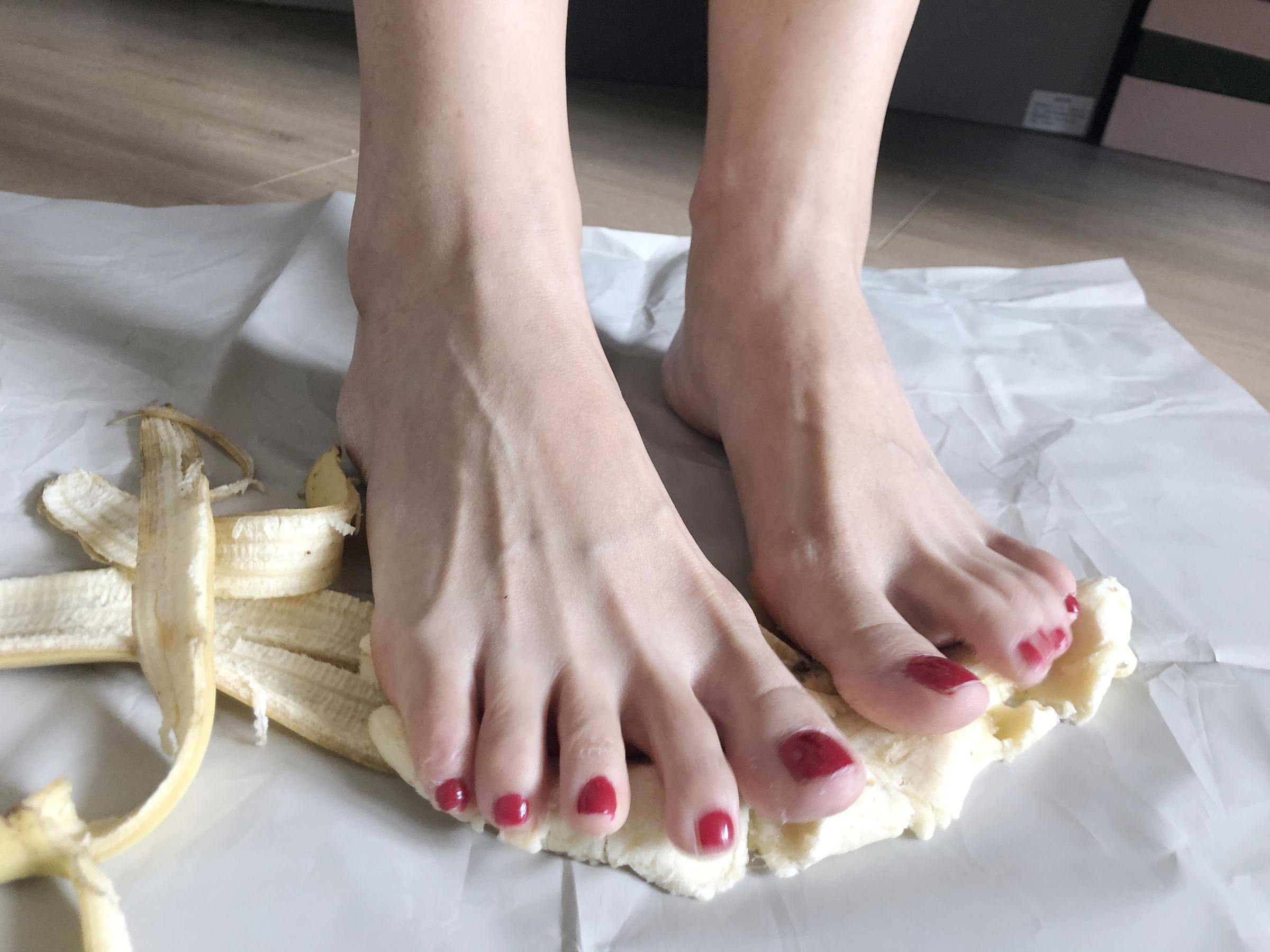 安乔乔儿(Nia乔乔) No.009 踩香蕉-图82