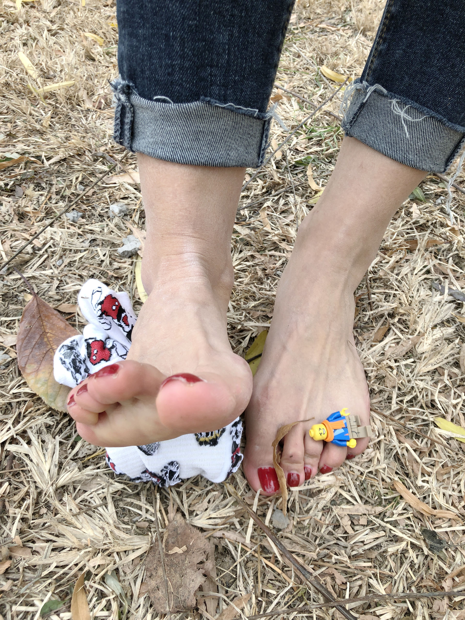 安乔乔儿(Nia乔乔) No.010 红甲裸足-图107