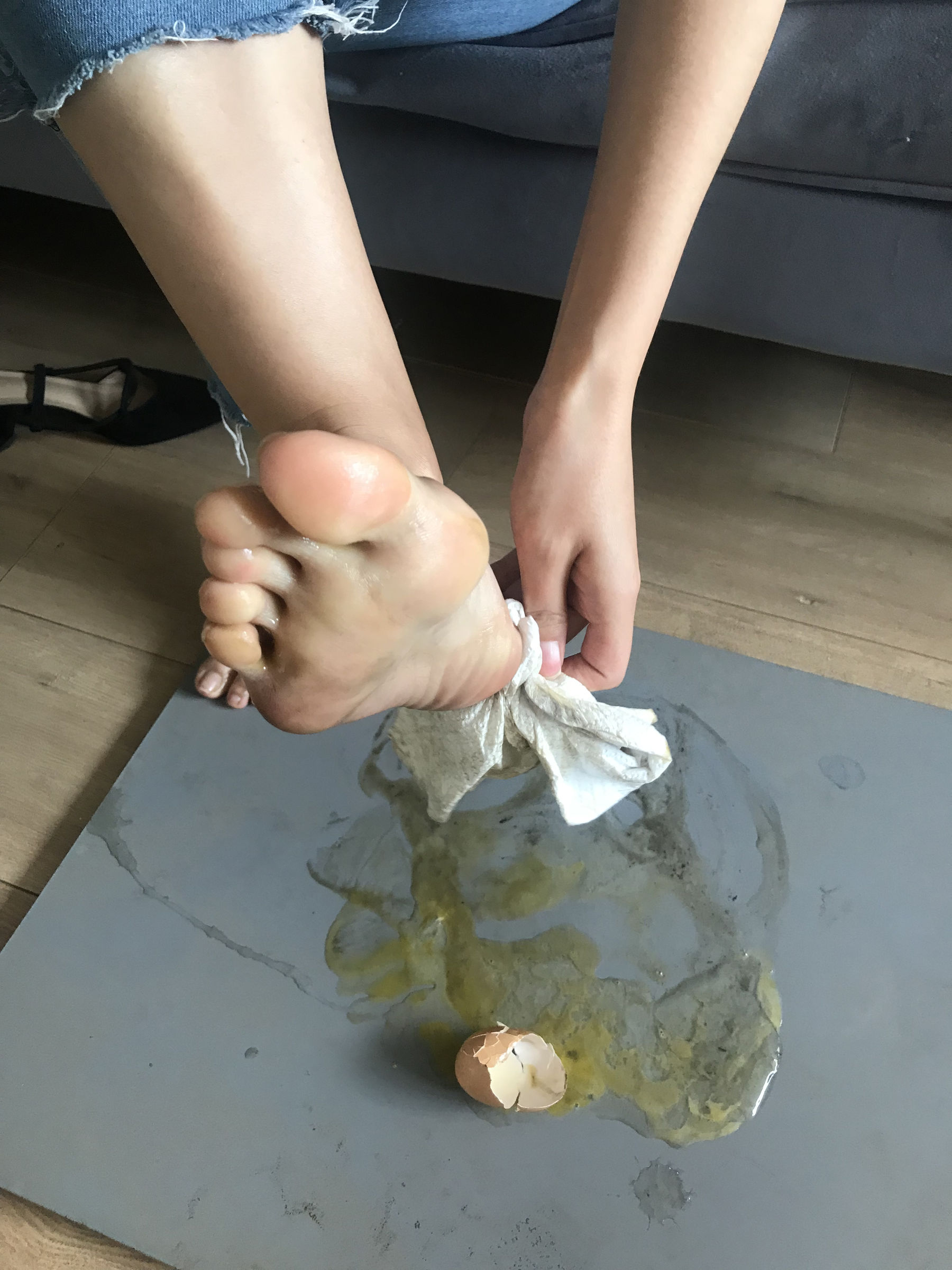 安乔乔儿(Nia乔乔) No.015 脏脚踩鸡蛋-图109