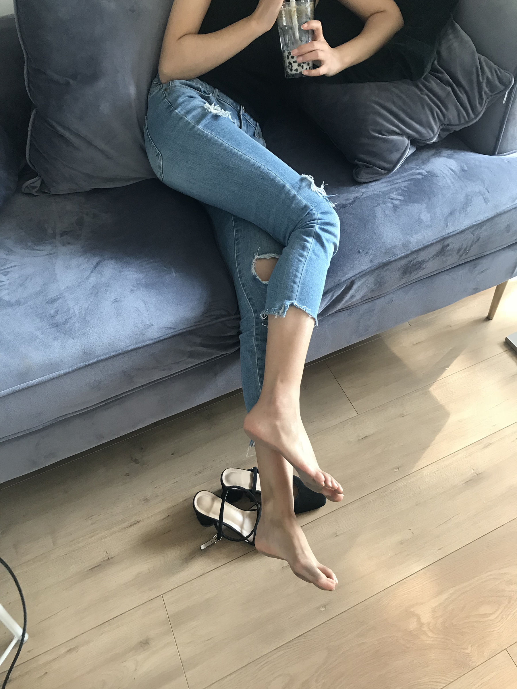 安乔乔儿(Nia乔乔) No.015 脏脚踩鸡蛋-图62