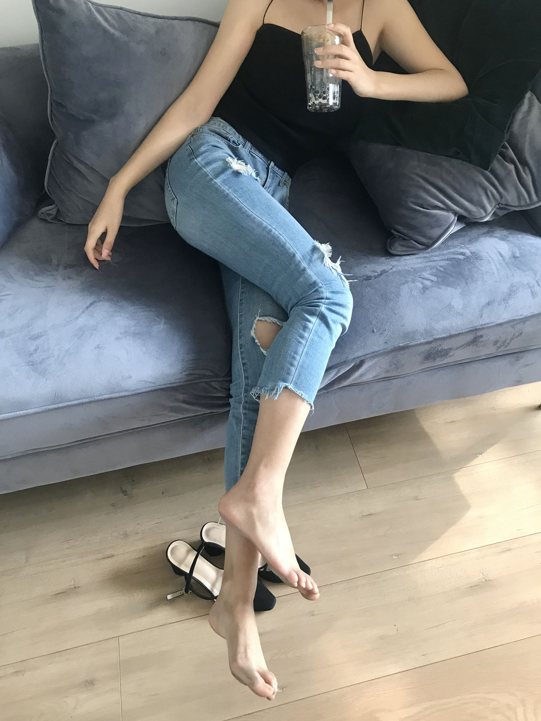 安乔乔儿(Nia乔乔) No.015 脏脚踩鸡蛋-图64