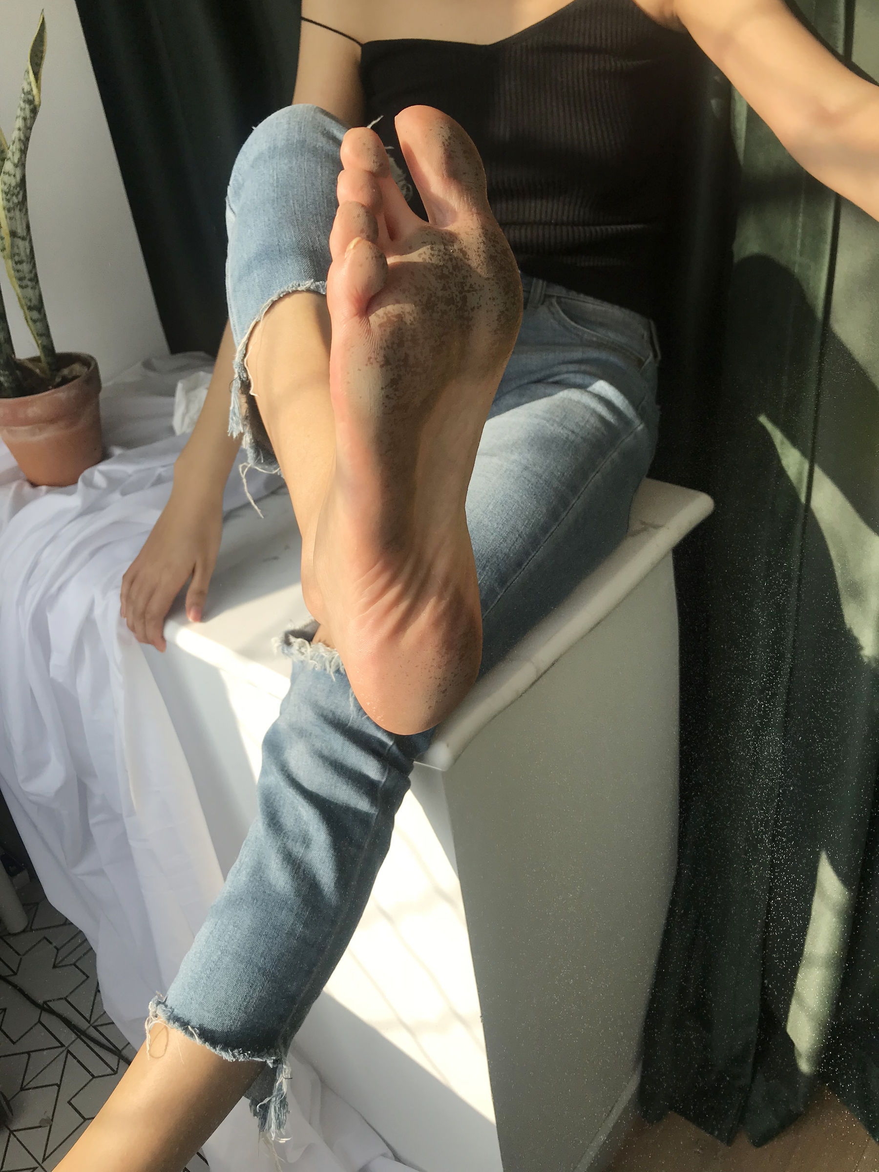 安乔乔儿(Nia乔乔) No.015 脏脚踩鸡蛋-图77