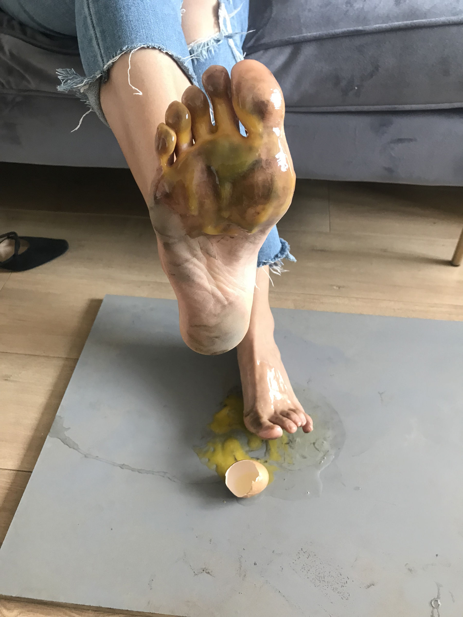 安乔乔儿(Nia乔乔) No.015 脏脚踩鸡蛋-图88