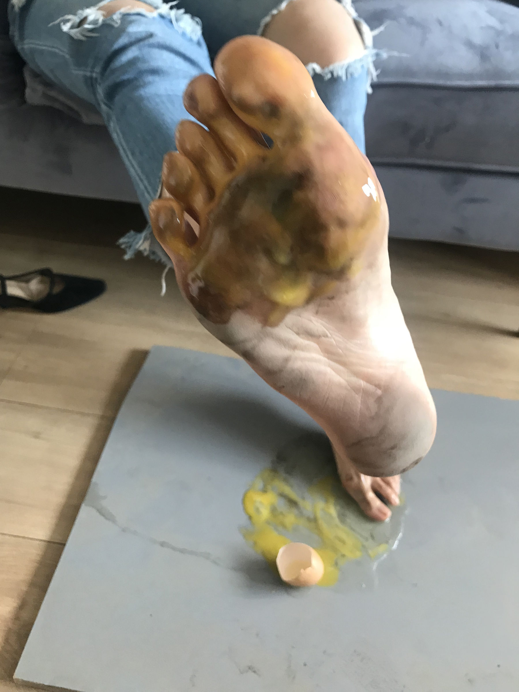 安乔乔儿(Nia乔乔) No.015 脏脚踩鸡蛋-图91