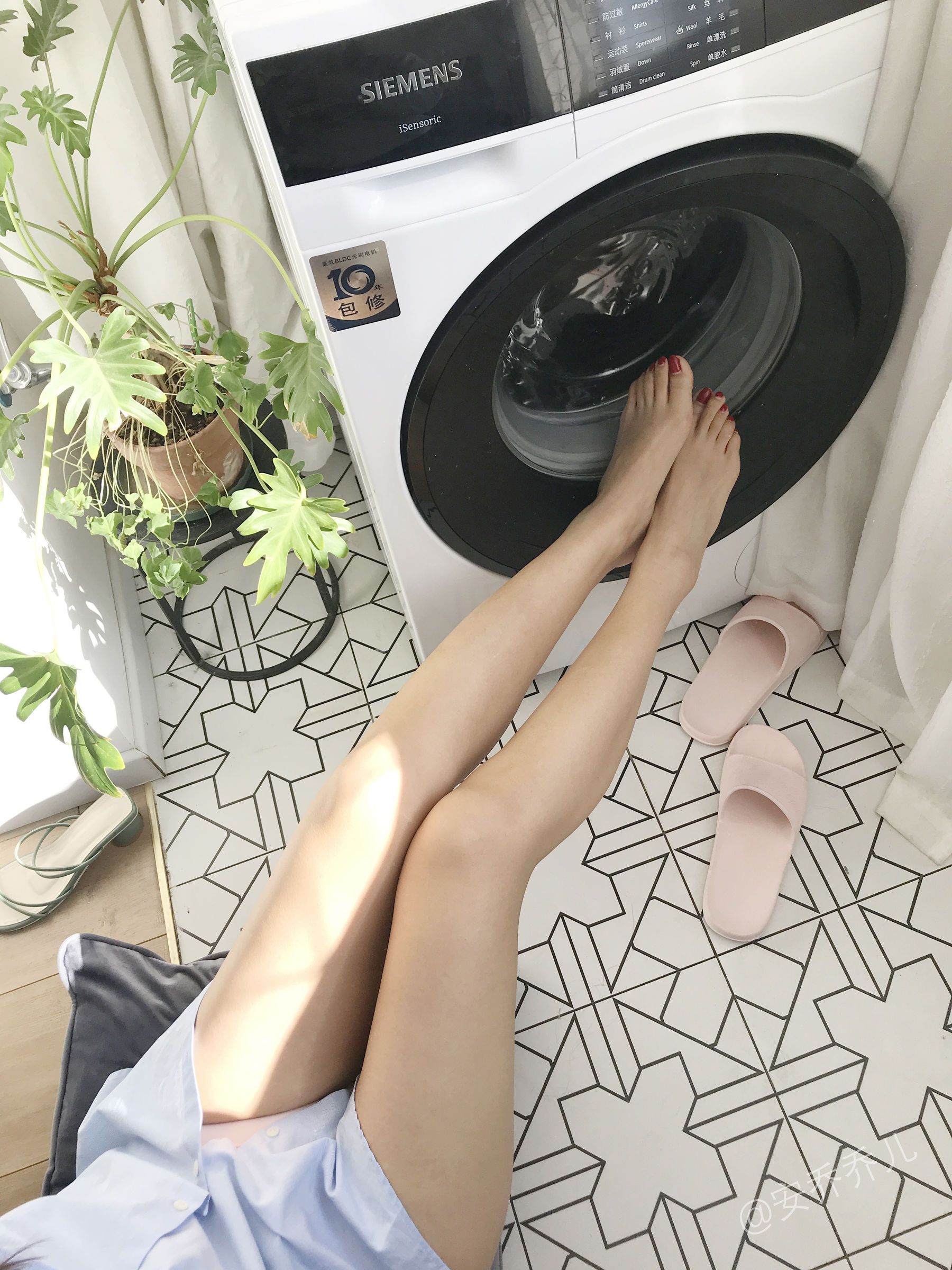 安乔乔儿(Nia乔乔) No.016 阳台洗衣房-图50