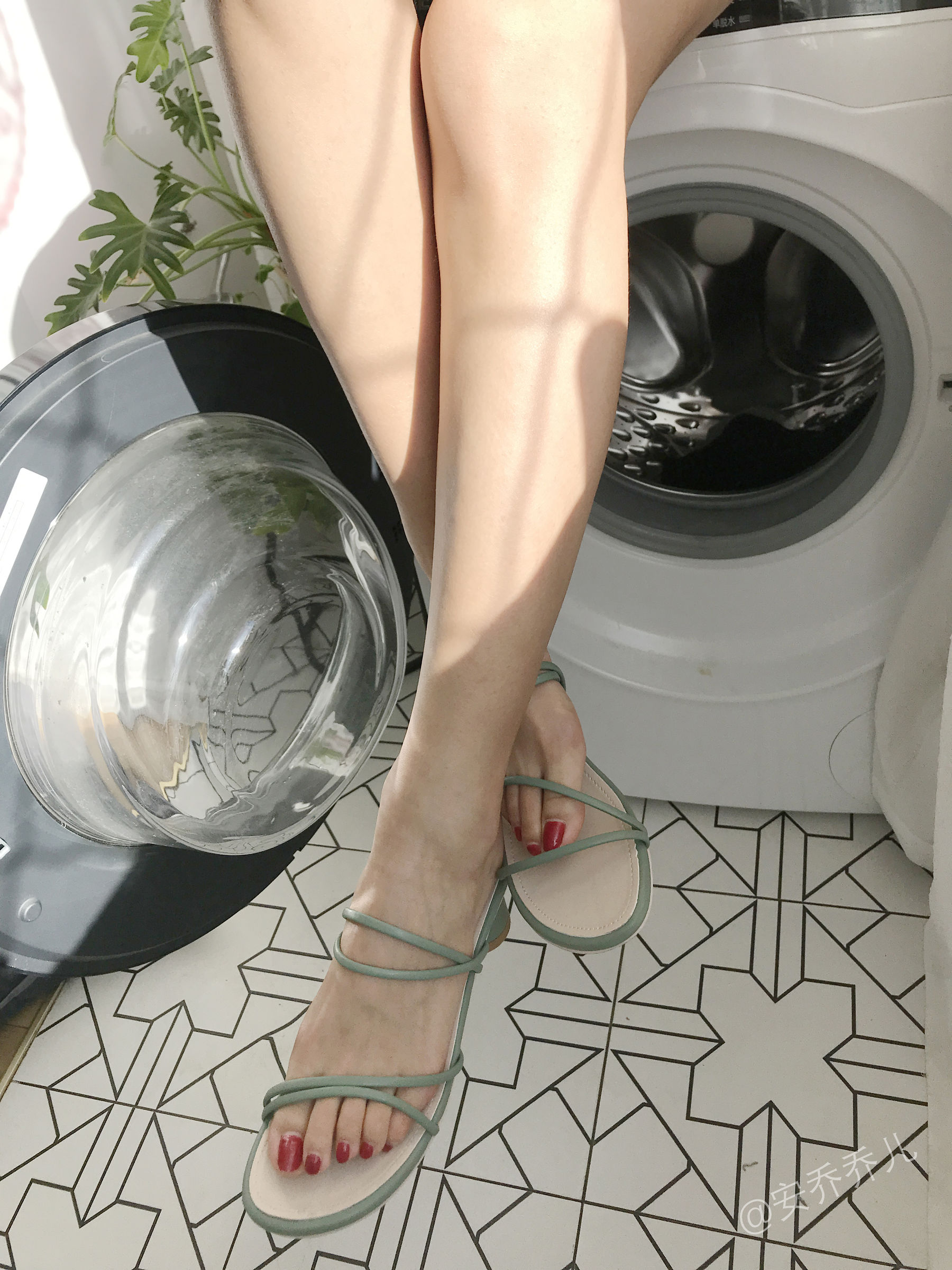 安乔乔儿(Nia乔乔) No.016 阳台洗衣房-图69