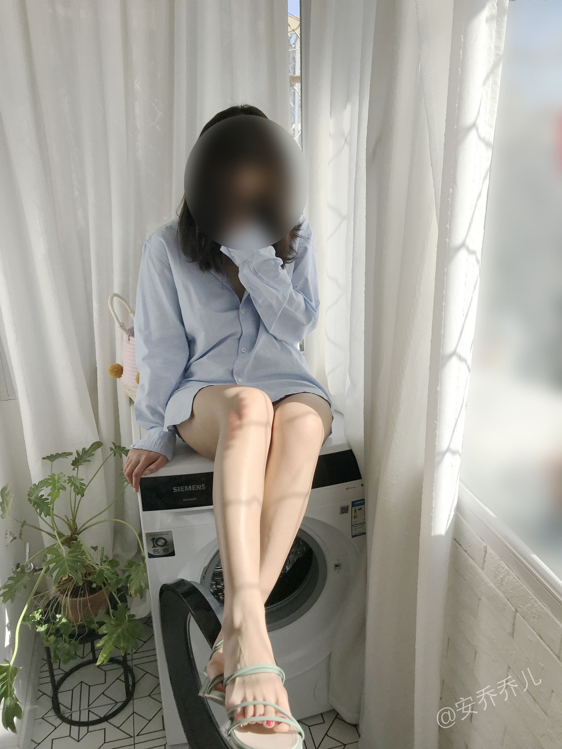 安乔乔儿(Nia乔乔) No.016 阳台洗衣房-图70