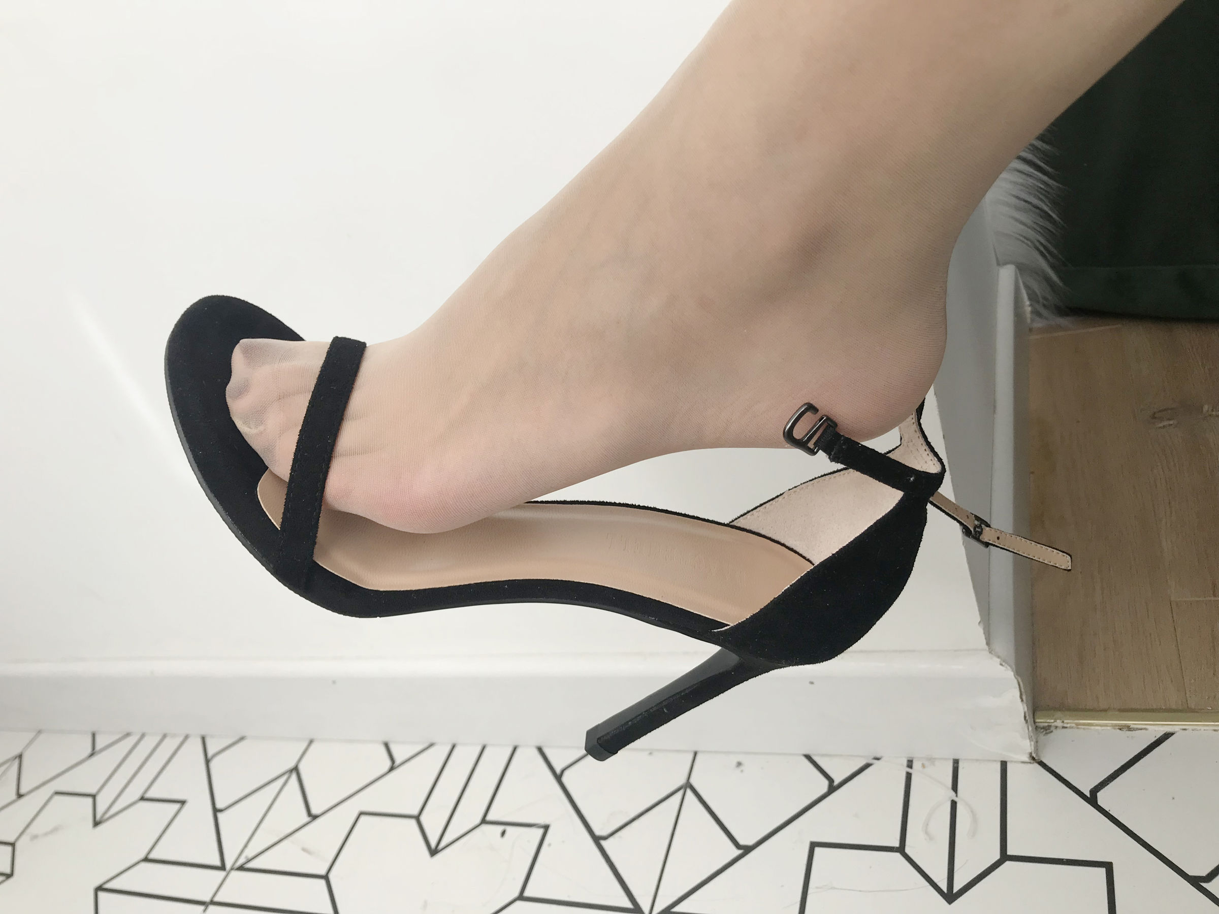 安乔乔儿(Nia乔乔) No.017 安乔乔儿 黑丝旗袍-图9