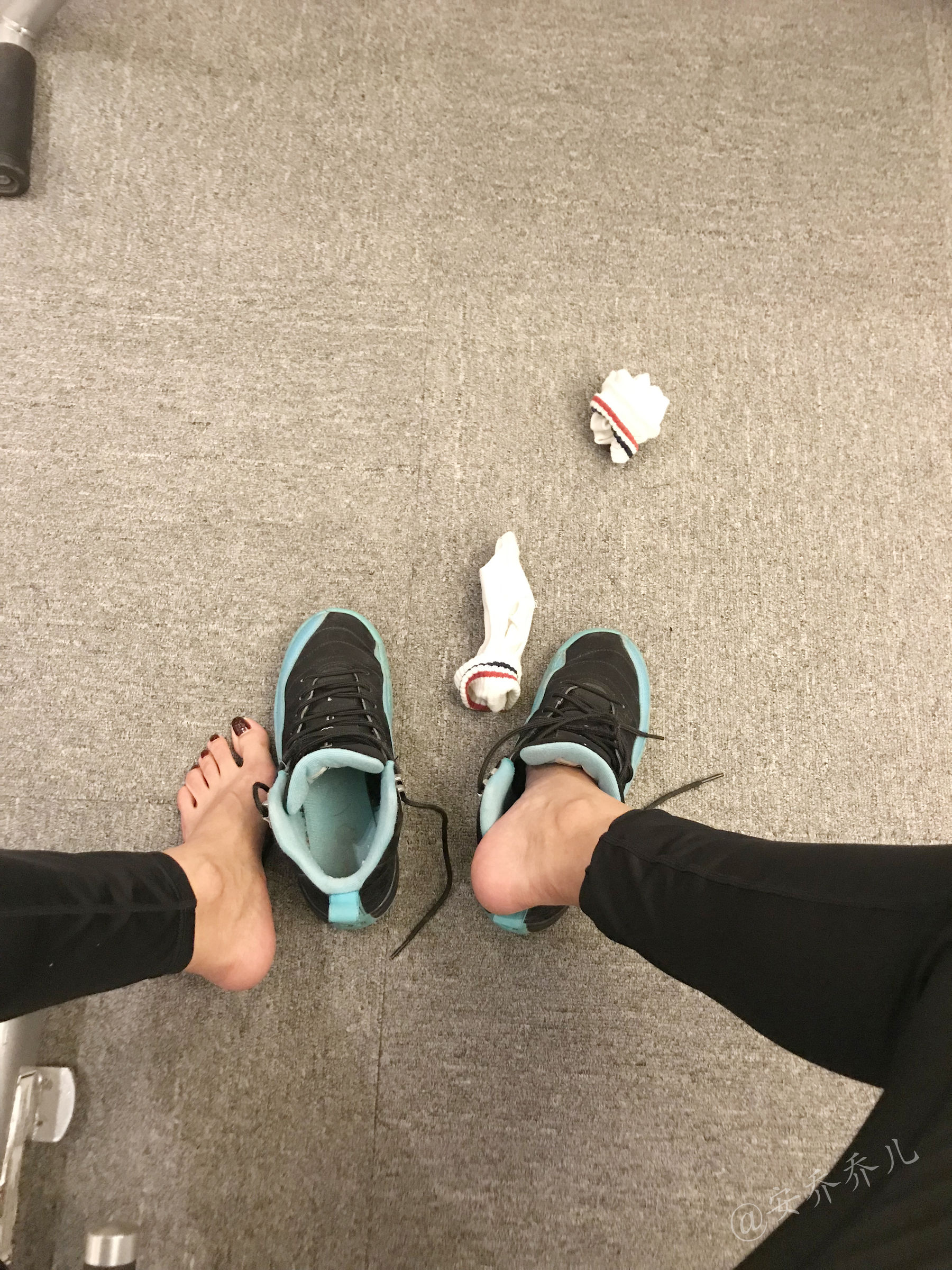 安乔乔儿(Nia乔乔) No.019 健身房白袜-图104