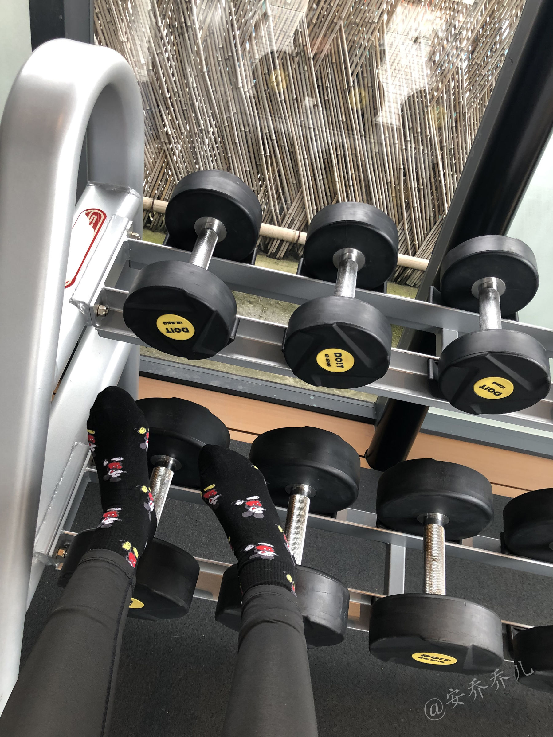 安乔乔儿(Nia乔乔) No.019 健身房白袜-图115