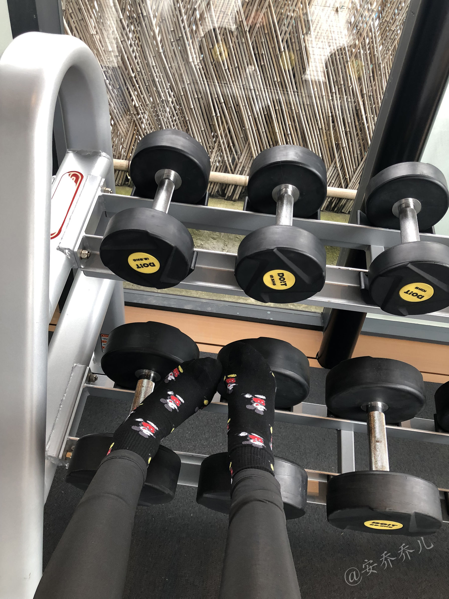 安乔乔儿(Nia乔乔) No.019 健身房白袜-图116