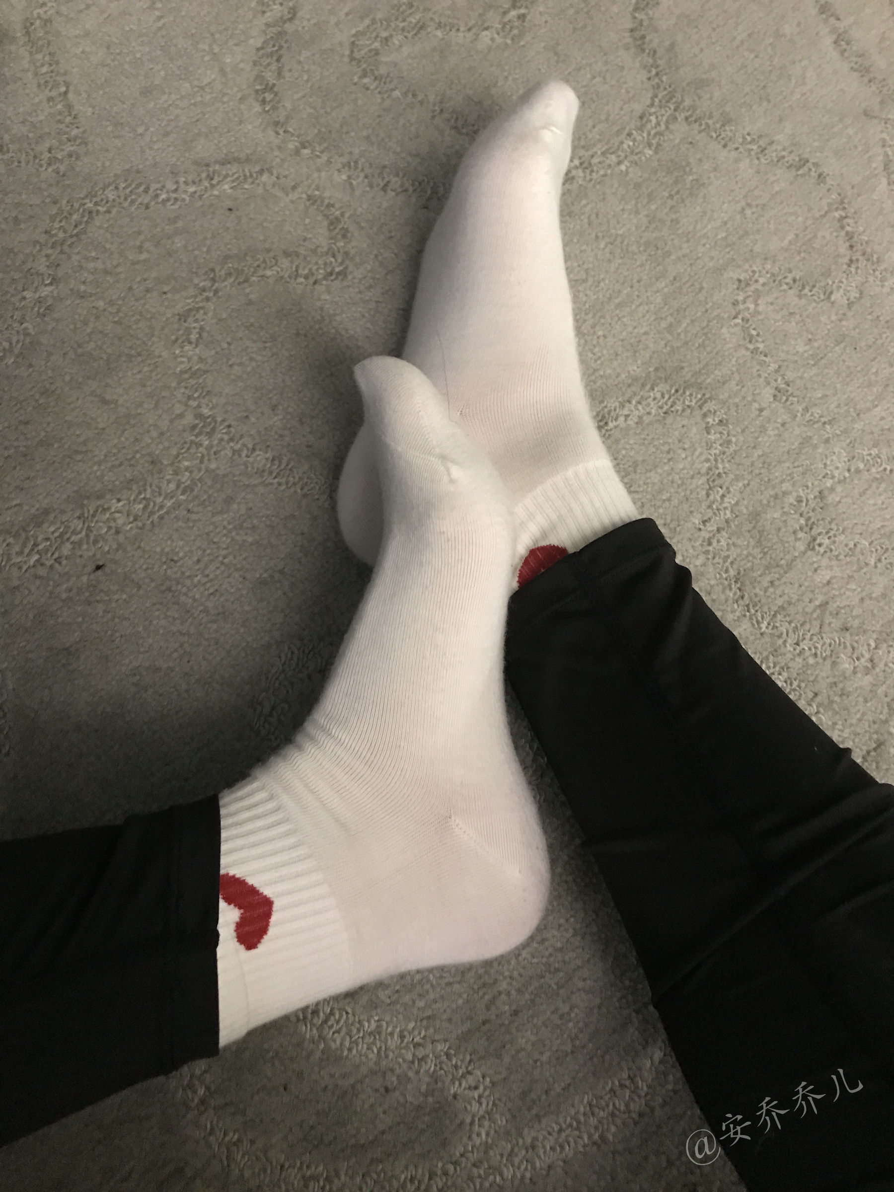 安乔乔儿(Nia乔乔) No.019 健身房白袜-图18