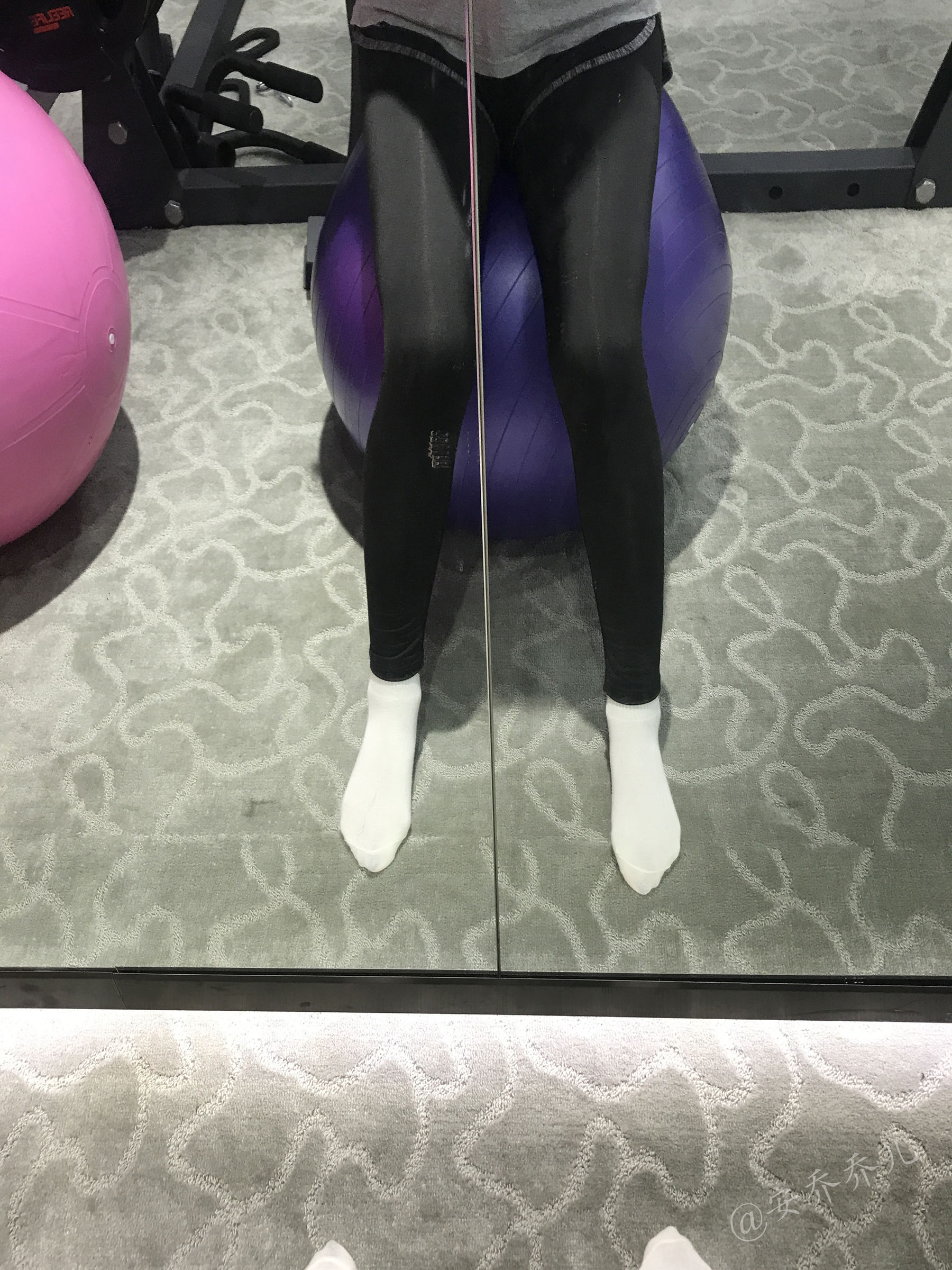 安乔乔儿(Nia乔乔) No.019 健身房白袜-图20