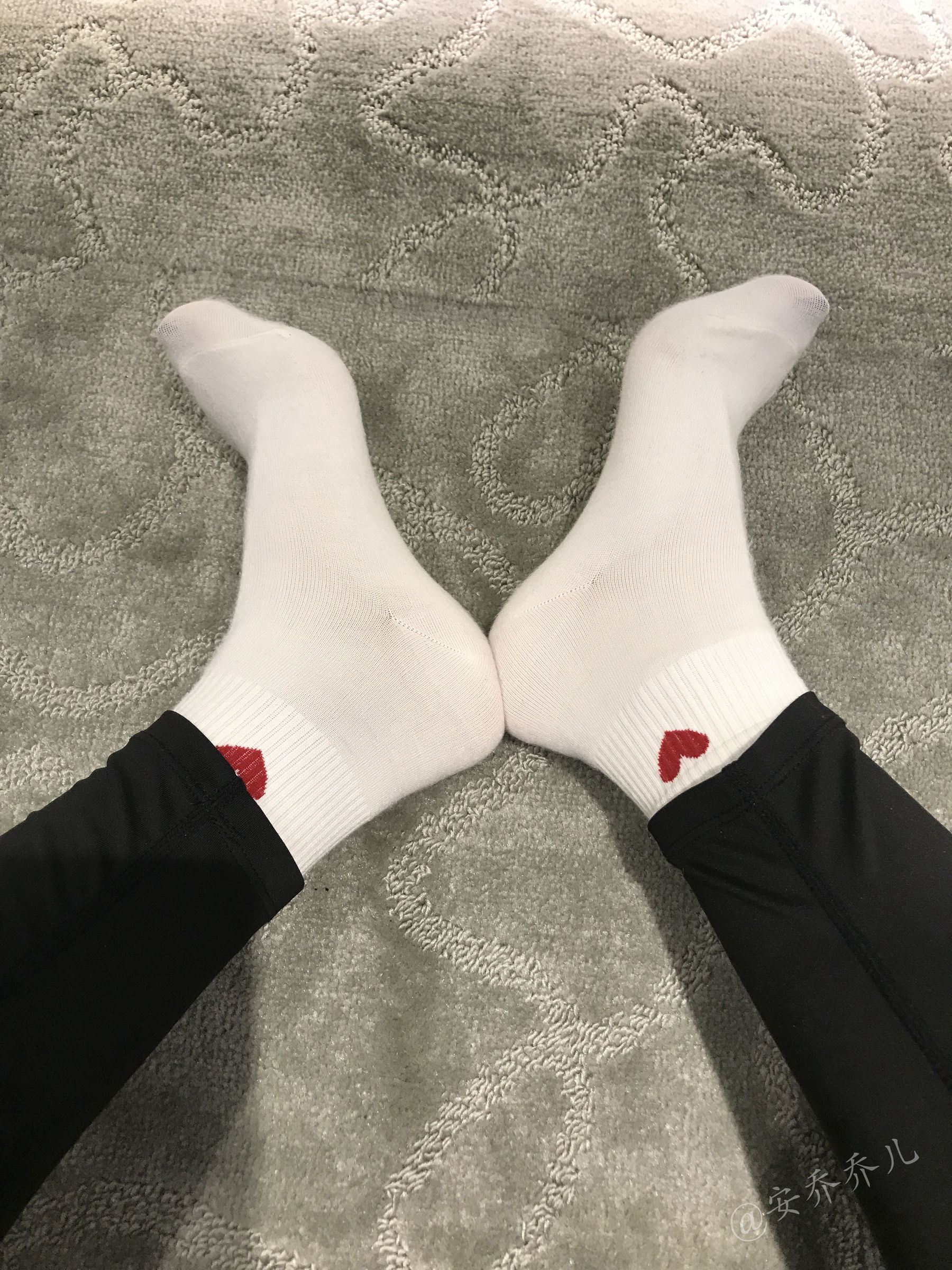 安乔乔儿(Nia乔乔) No.019 健身房白袜-图23