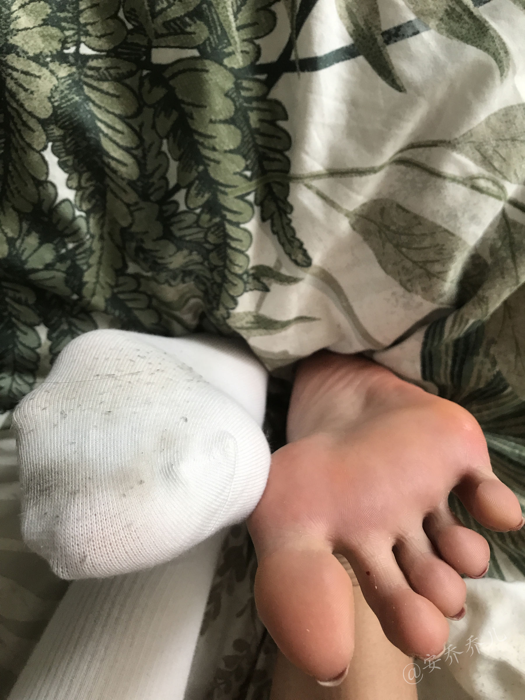 安乔乔儿(Nia乔乔) No.019 健身房白袜-图2