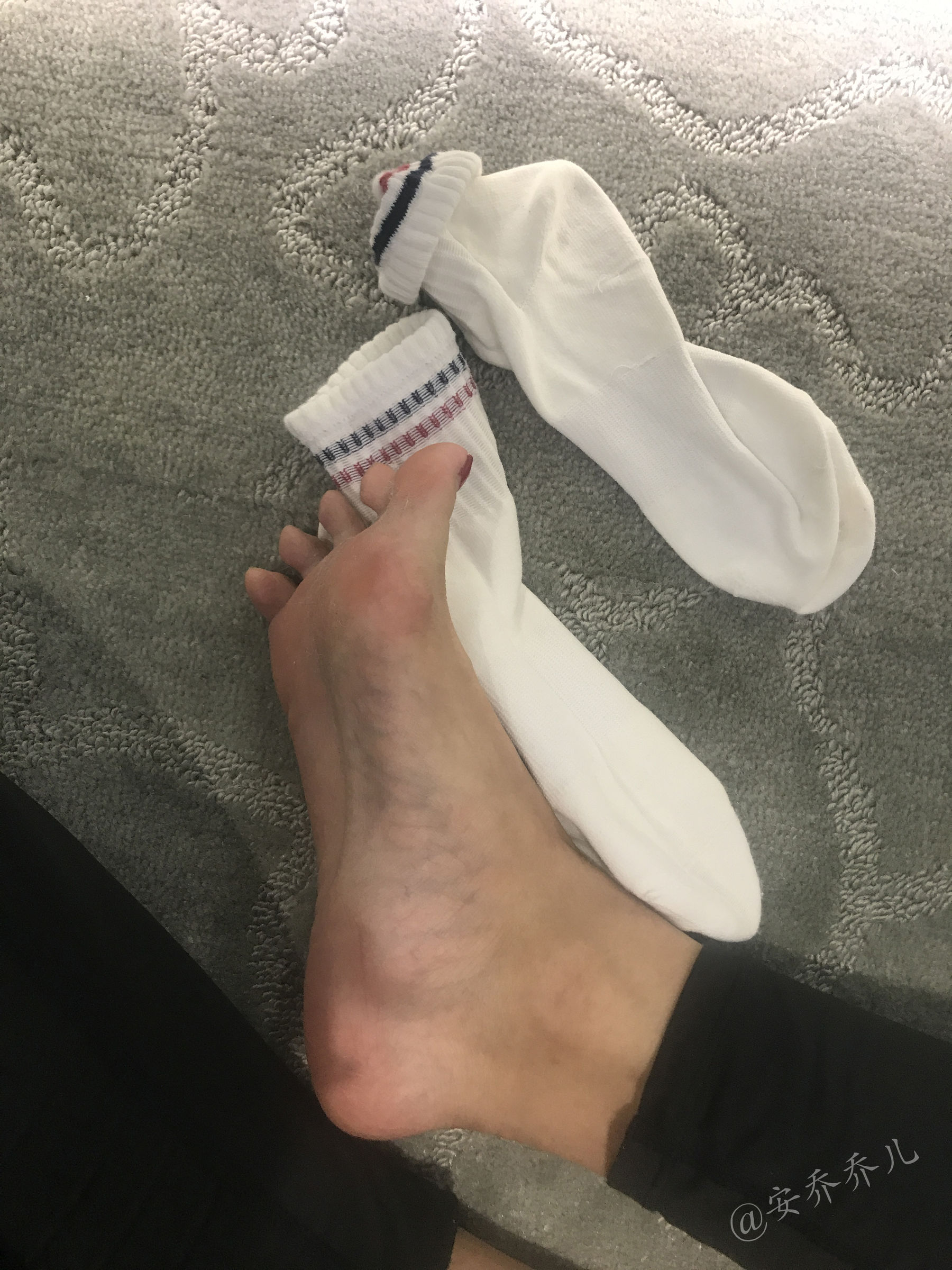 安乔乔儿(Nia乔乔) No.019 健身房白袜-图47