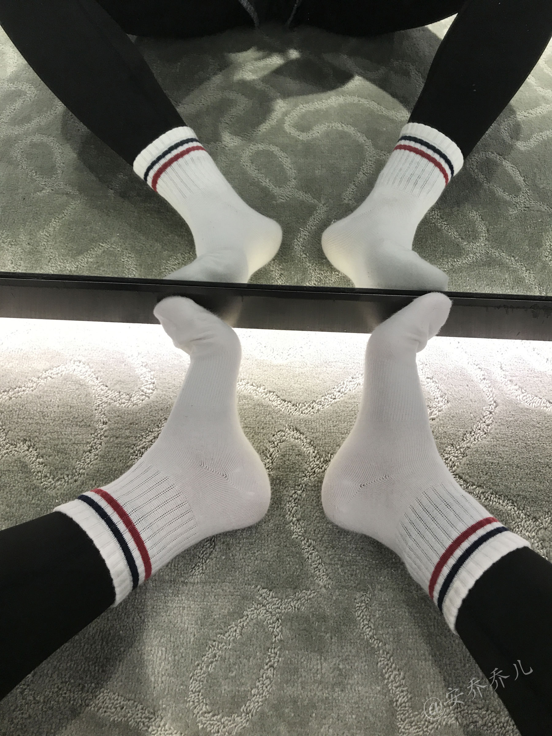 安乔乔儿(Nia乔乔) No.019 健身房白袜-图51